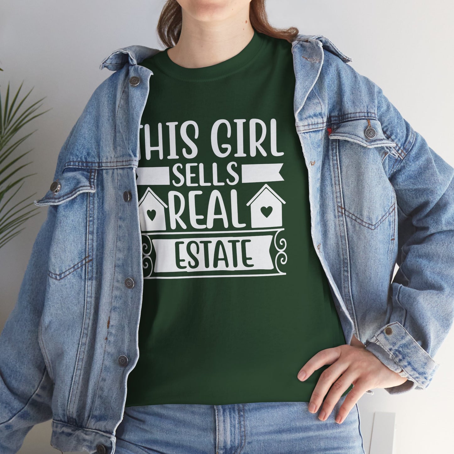 πββοΈ "This Girl Sells Real Estate" Tee β Because Sheβs Making Houses Fly Off the Market! π‘
