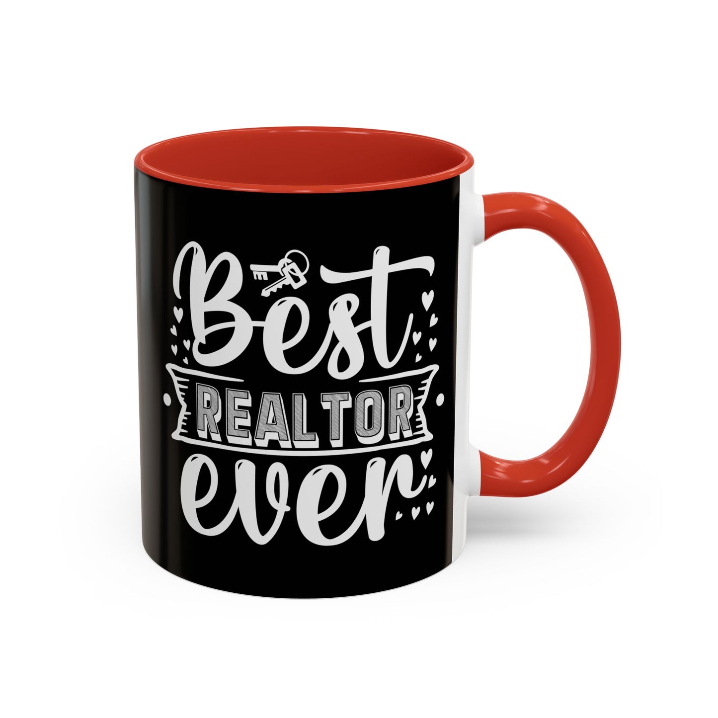 Best Realtor Ever Accent Coffee Mug (11, 15oz)