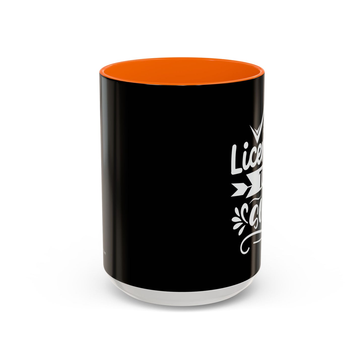 Licensed To Sell Realtor Accent Coffee Mug (11, 15oz)