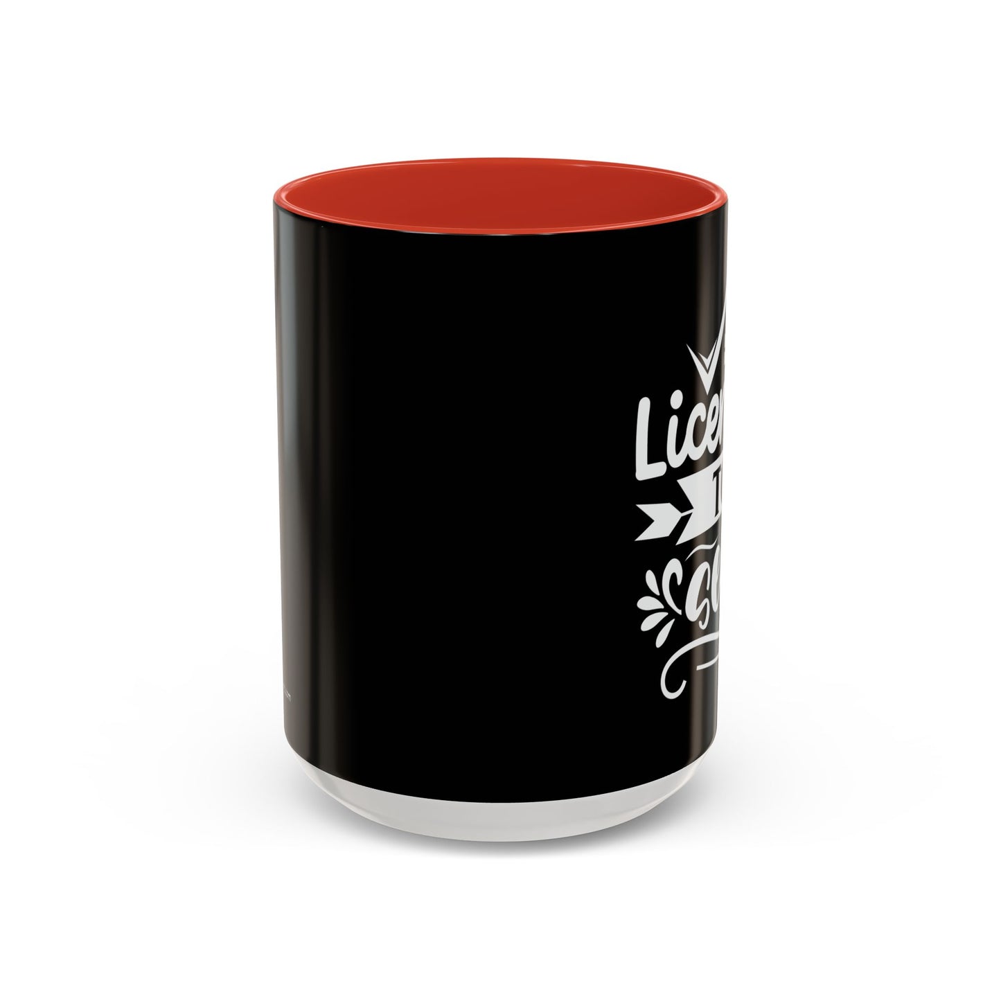 Licensed To Sell Realtor Accent Coffee Mug (11, 15oz)