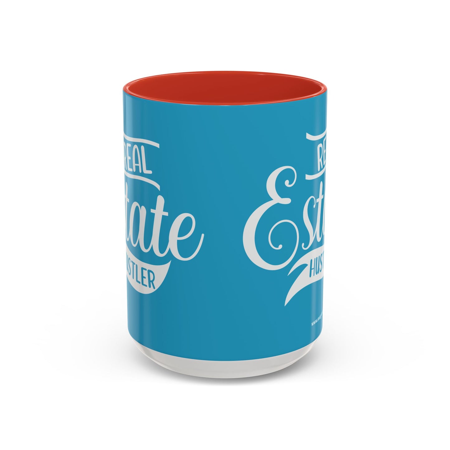 Real Estate Hustler Realtor Accent Coffee Mug (11, 15oz)