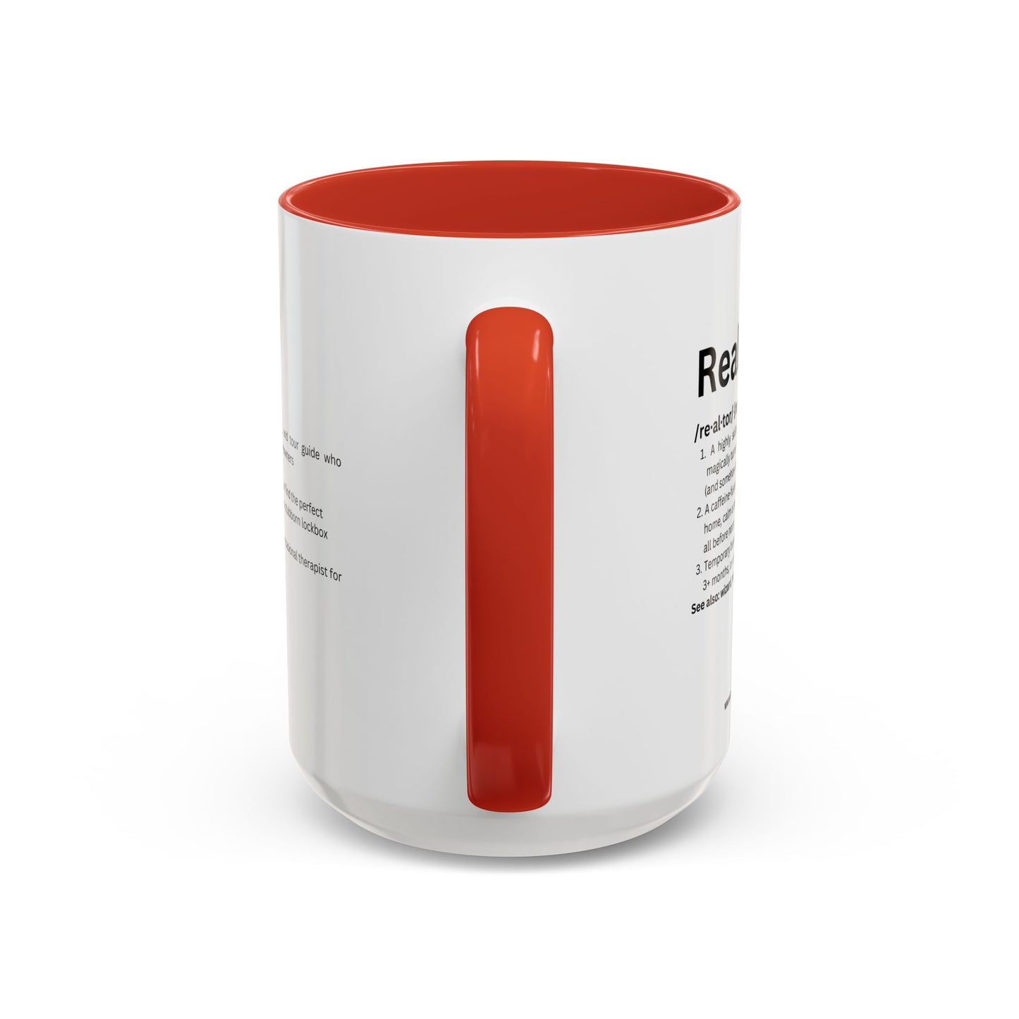 Funny Realtor Definition Coffee Mug (11, 15oz)