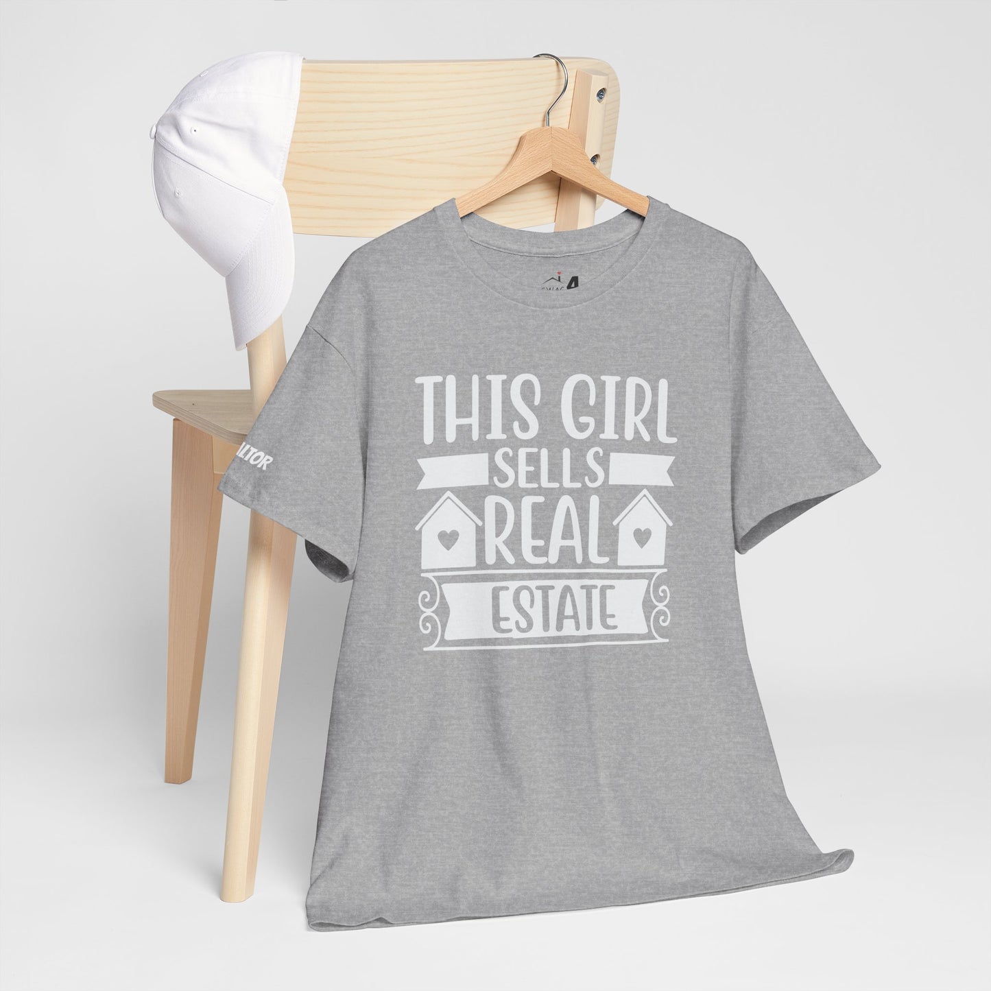 πββοΈ "This Girl Sells Real Estate" Tee β Because Sheβs Making Houses Fly Off the Market! π‘