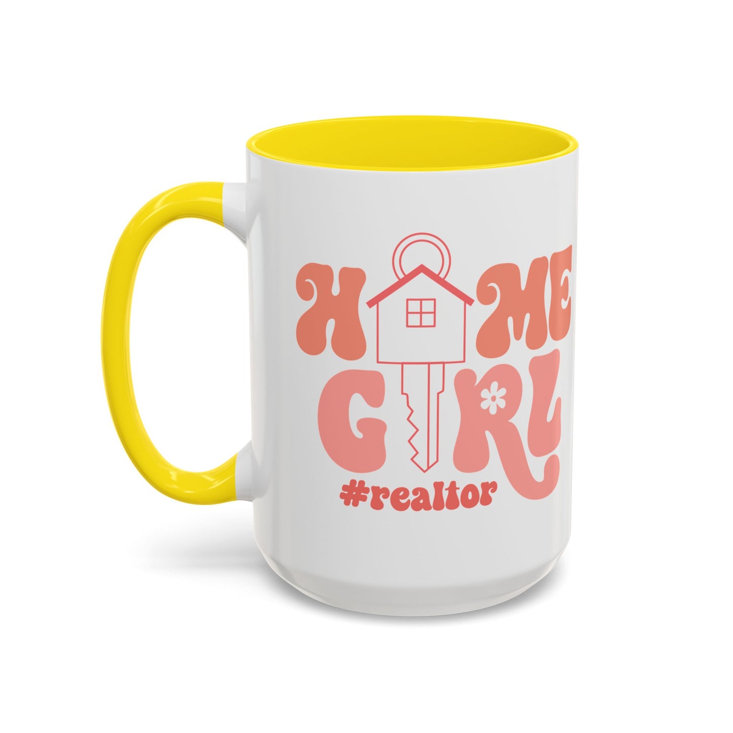 Home Girl Realtor Accent Coffee Mug (11, 15oz)