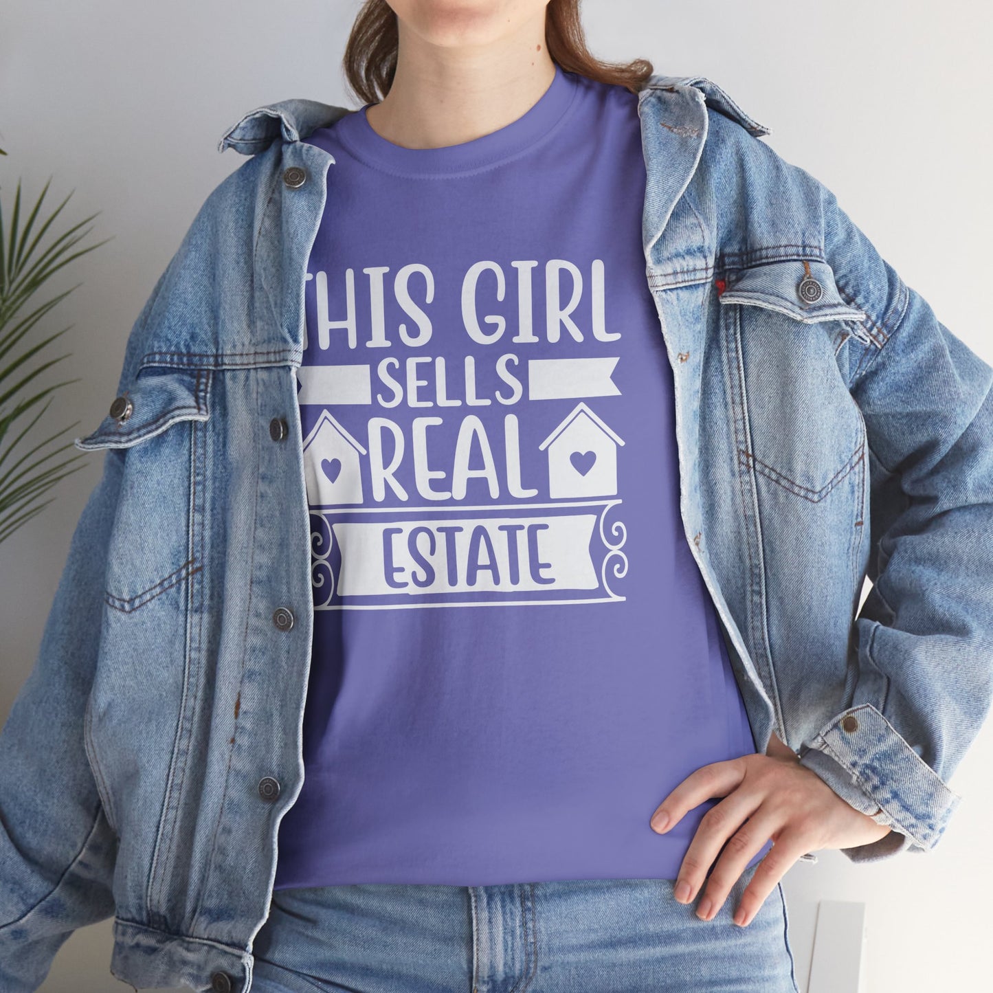 πββοΈ "This Girl Sells Real Estate" Tee β Because Sheβs Making Houses Fly Off the Market! π‘