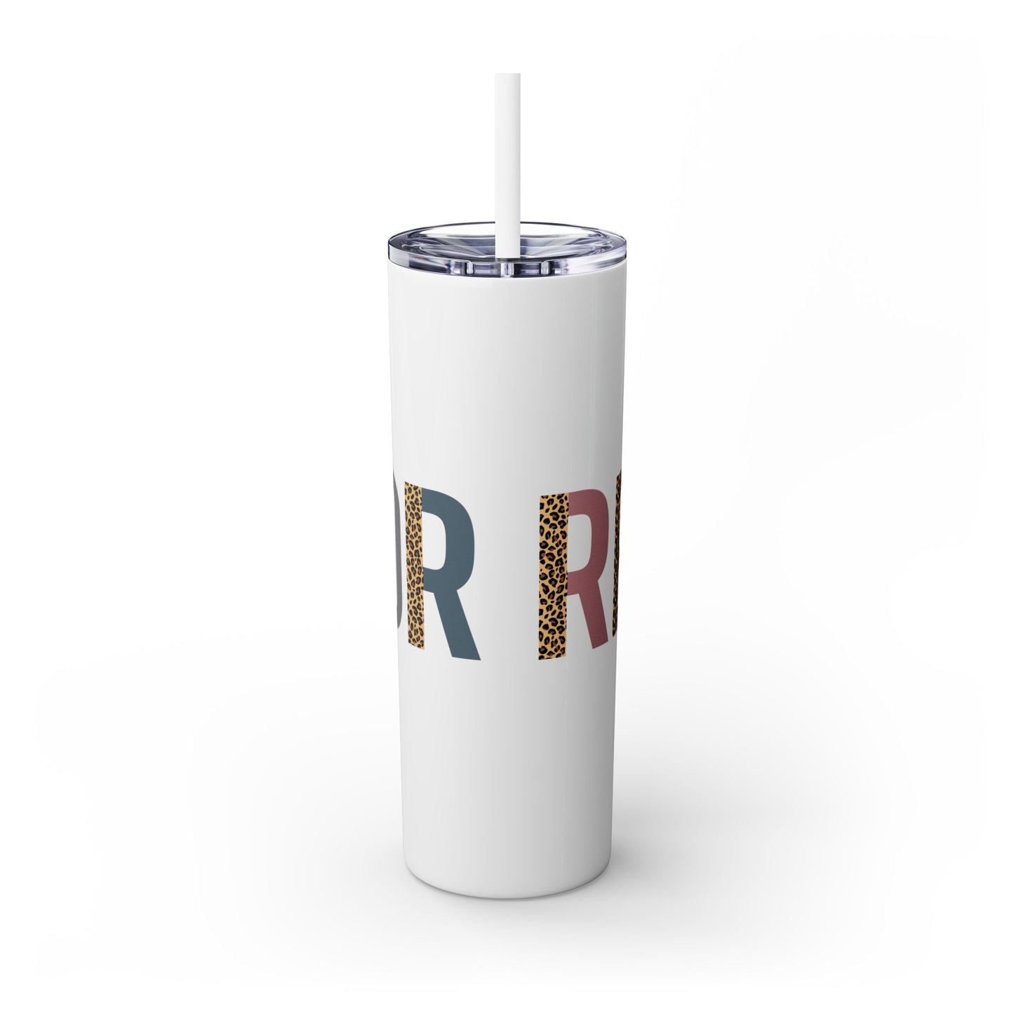 Realtor Tumbler – Leopard Print REALTOR Lettering for Real Estate Agents