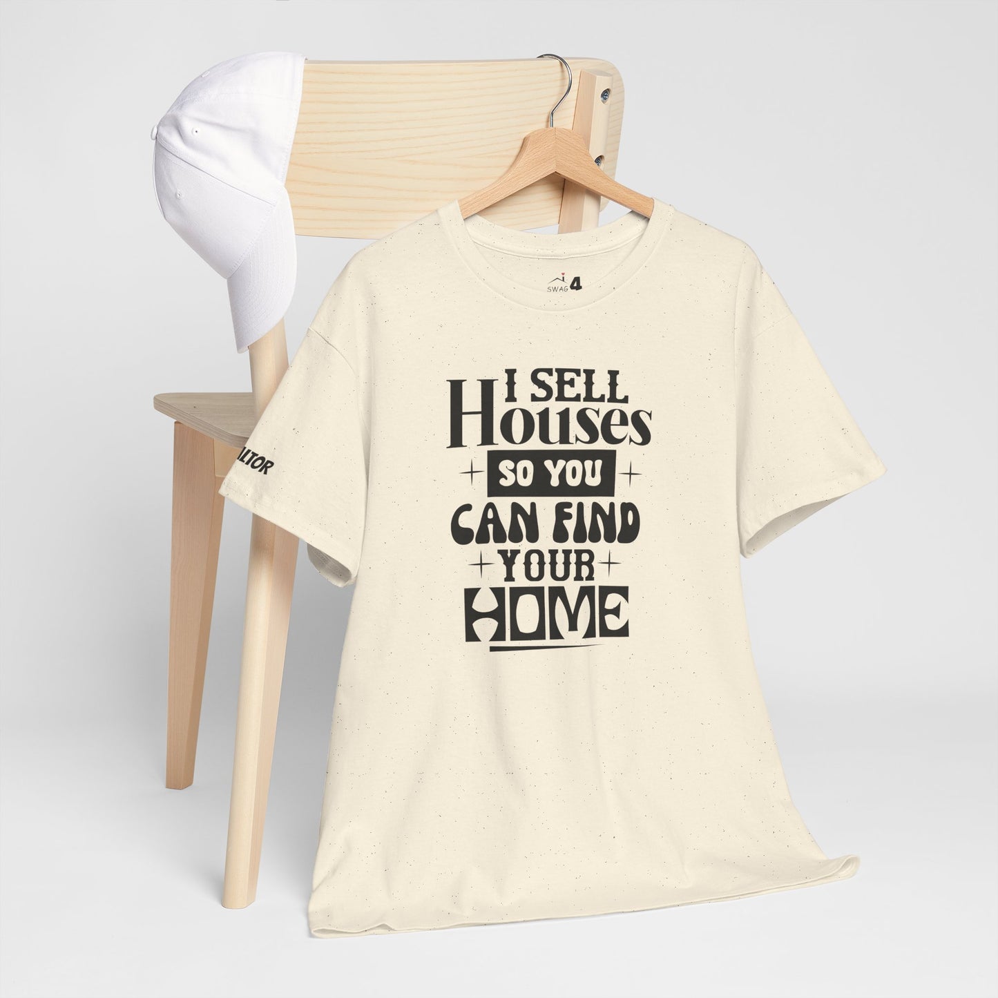 I Sell Houses Unisex Heavy Cotton Tee - Perfect Gift for Real Estate Agents!