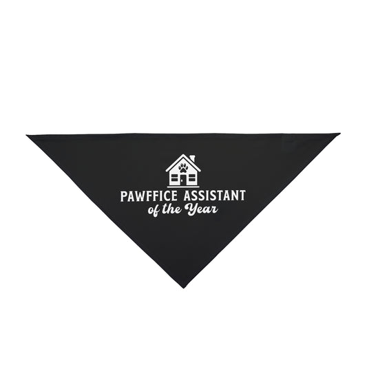 “Pawffice Assistant of the Year” Dog Bandana – Real Estate’s Furriest MVP