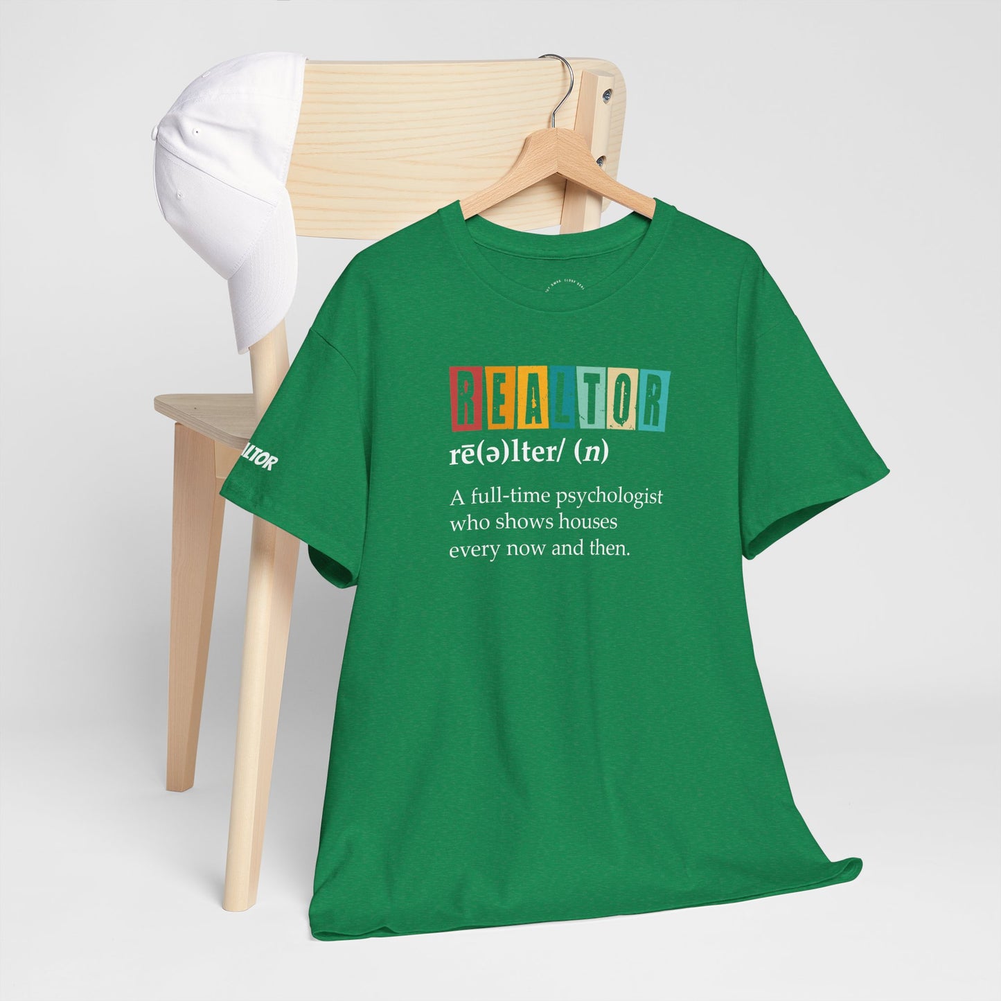 π§ REALTOR: A Full-Time Psychologist Who Shows Houses Tee β Real Estate Therapy You Can Wear π‘ποΈ