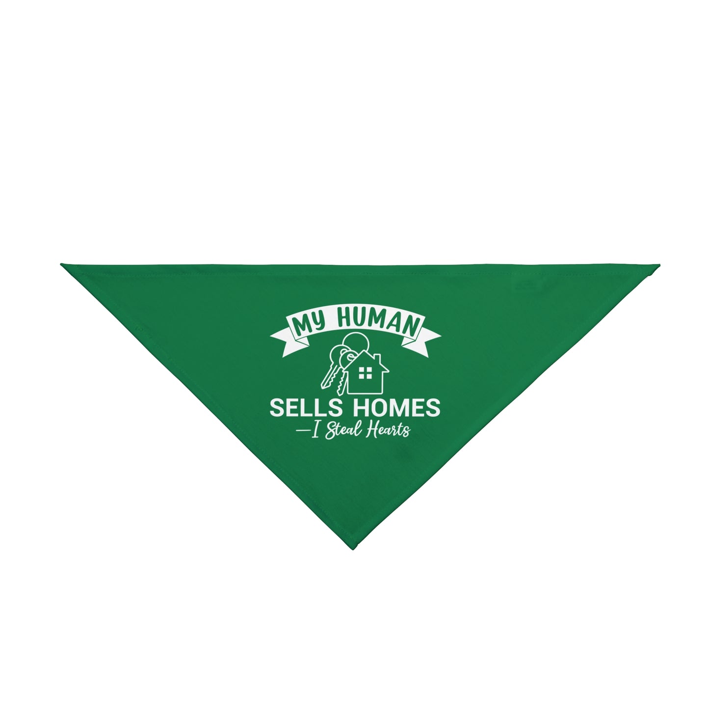 Real Estate Dog Bandana – My Human Sells Homes, I Steal Hearts