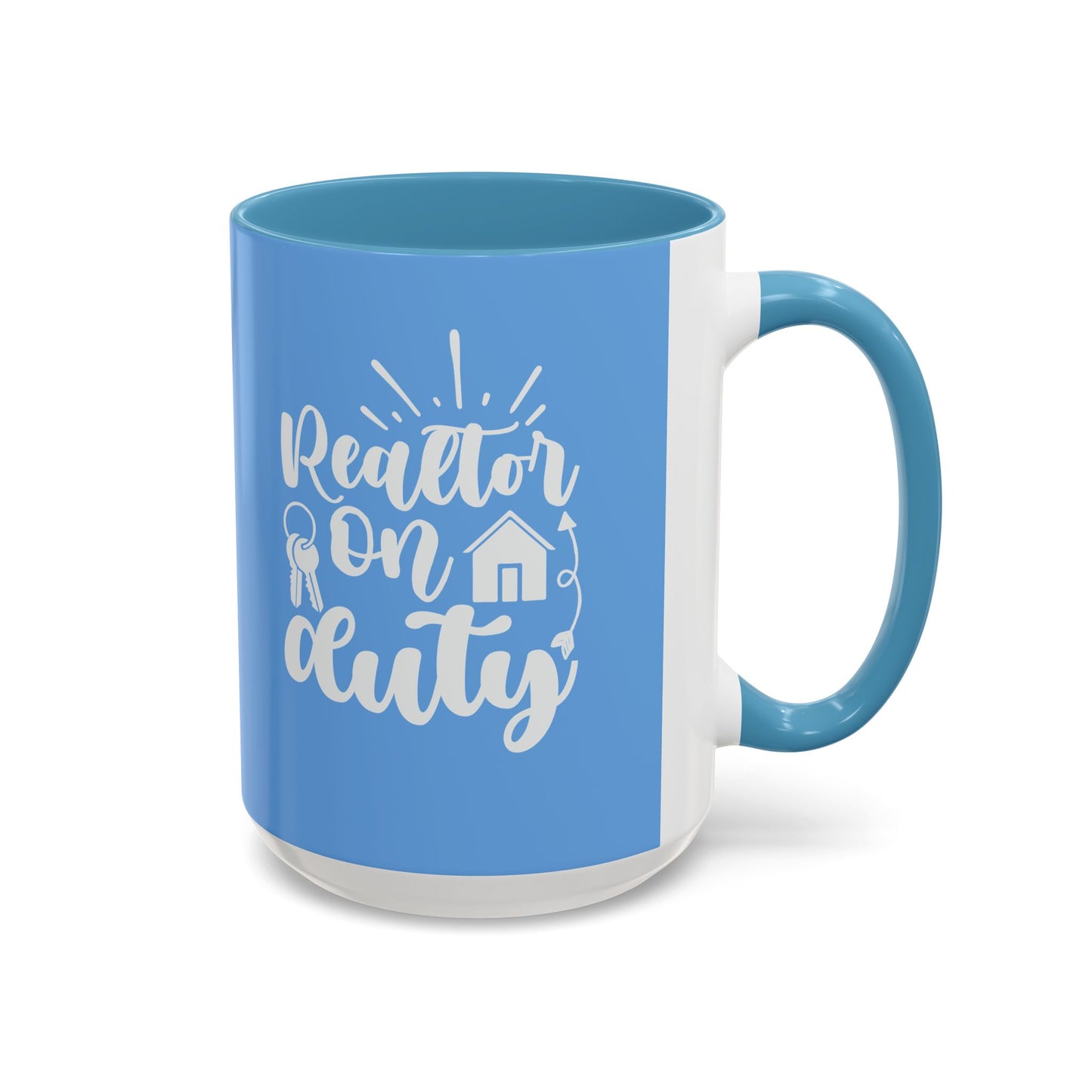Realtor On Duty Accent Coffee Mug (11, 15oz)
