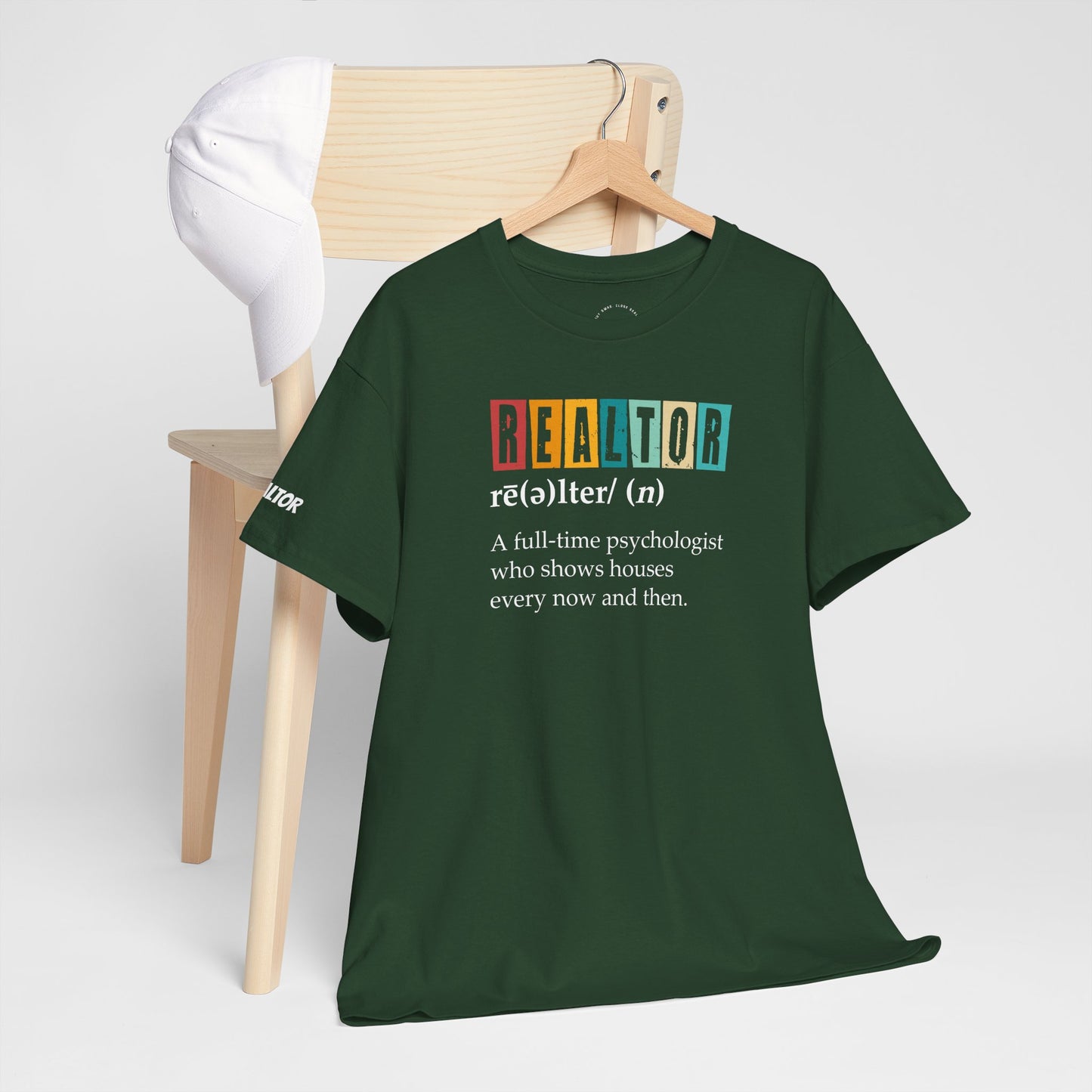 π§ REALTOR: A Full-Time Psychologist Who Shows Houses Tee β Real Estate Therapy You Can Wear π‘ποΈ