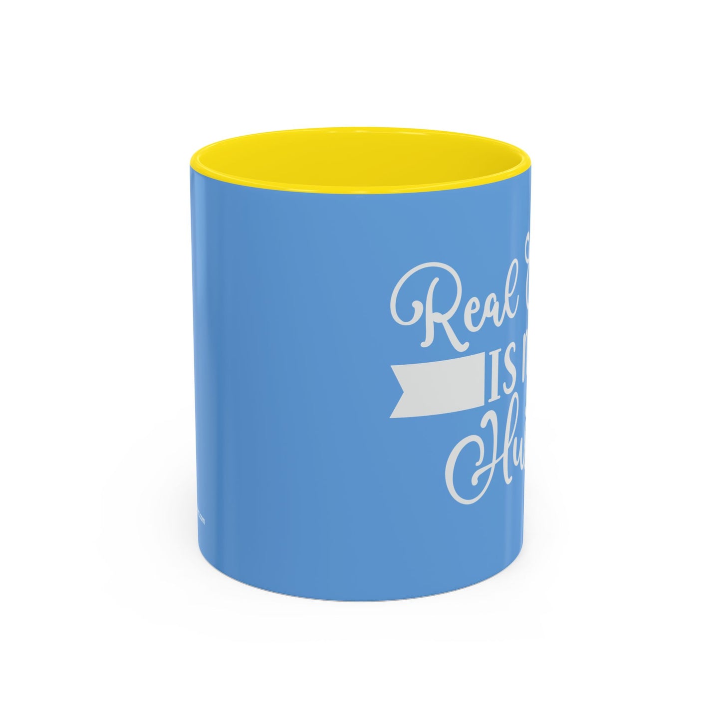 Real Estate Is My Hustle Realtor Accent Coffee Mug (11, 15oz)
