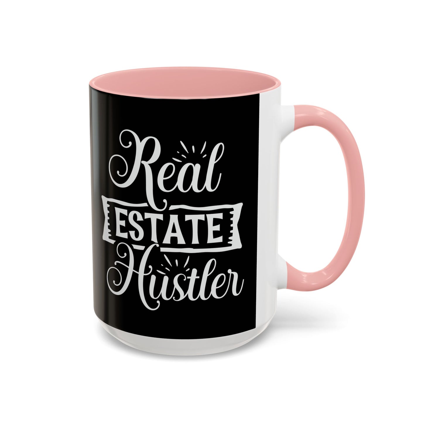 Real Estate Hustler realtor Accent Coffee Mug (11, 15oz)