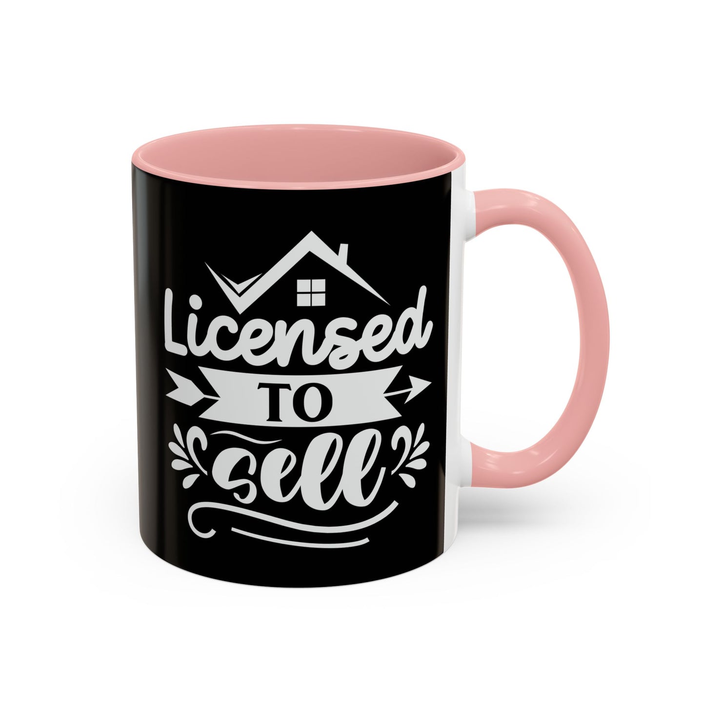 Licensed To Sell Realtor Accent Coffee Mug (11, 15oz)