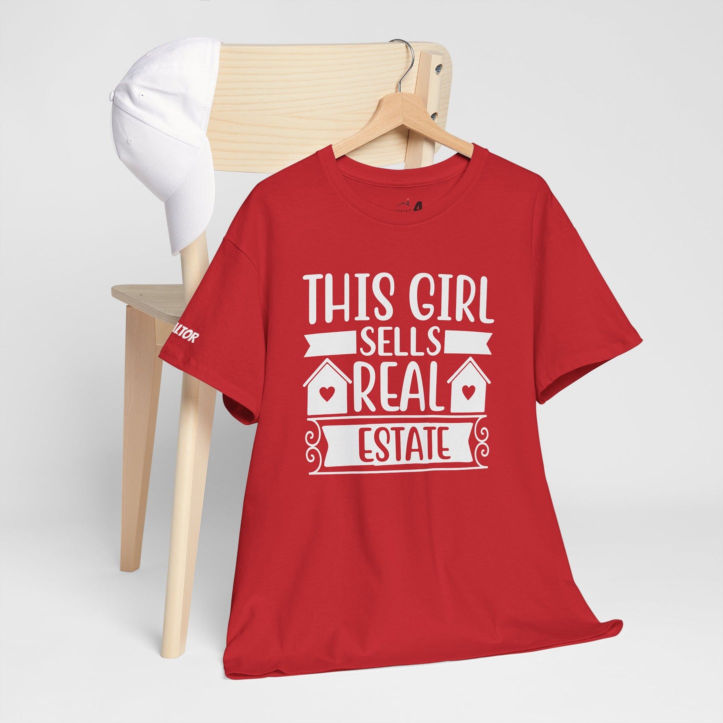 πββοΈ "This Girl Sells Real Estate" Tee β Because Sheβs Making Houses Fly Off the Market! π‘