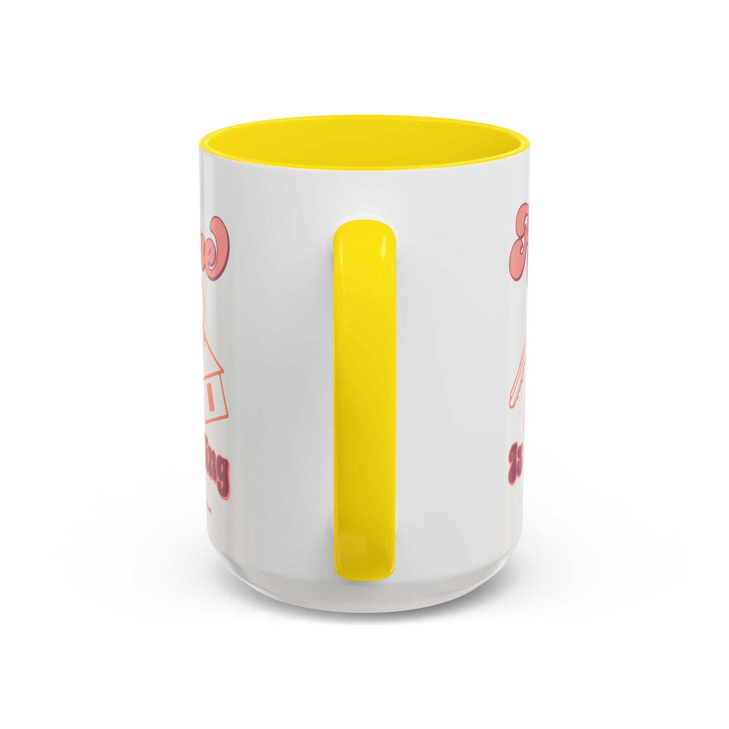 Home Is Calling Realtor Accent Coffee Mug (11, 15oz)