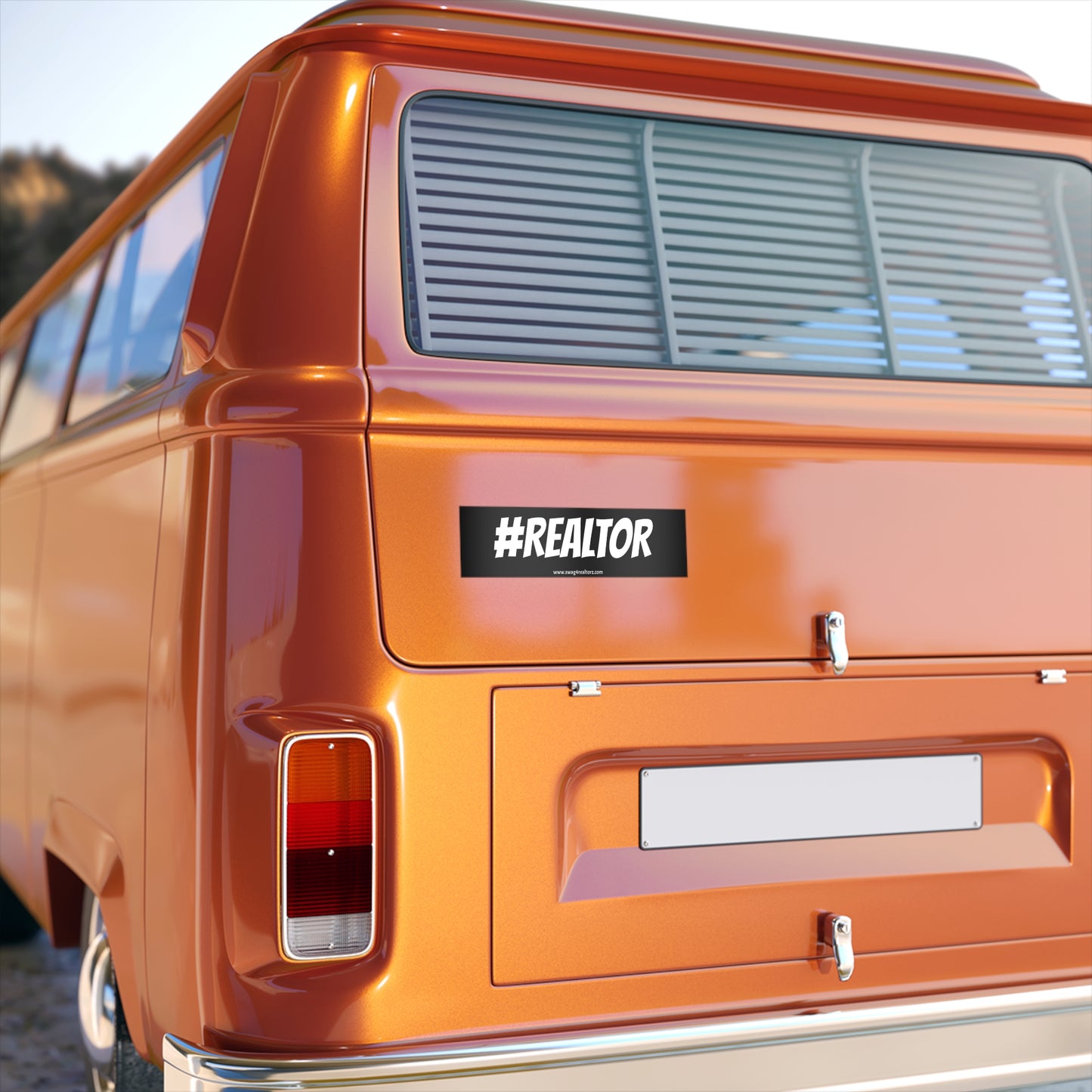 🏡 #REALTOR Bumper Sticker – Ride or Die for Real Estate 🚗