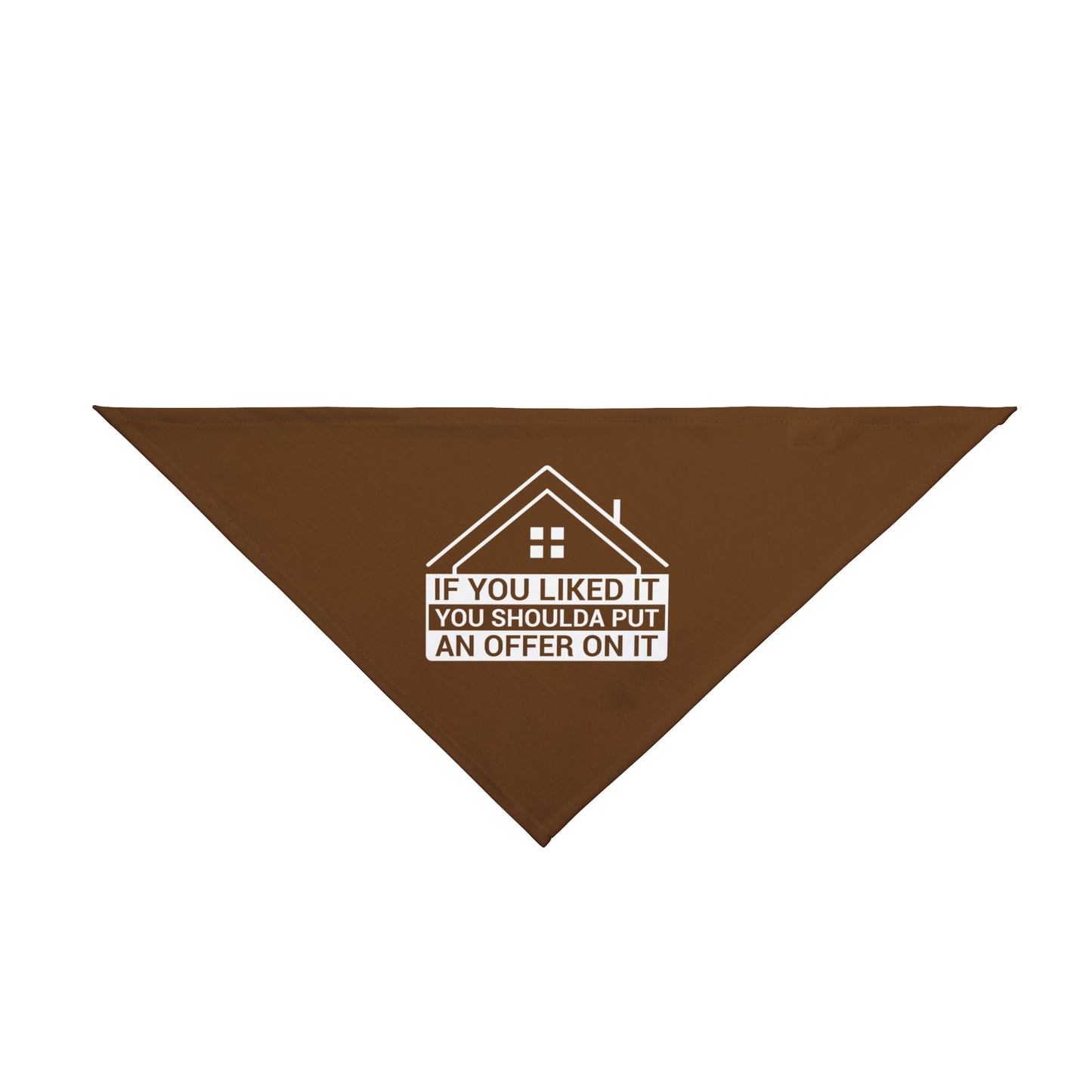 Funny Realtor Dog Bandana – Shoulda Put an Offer on It