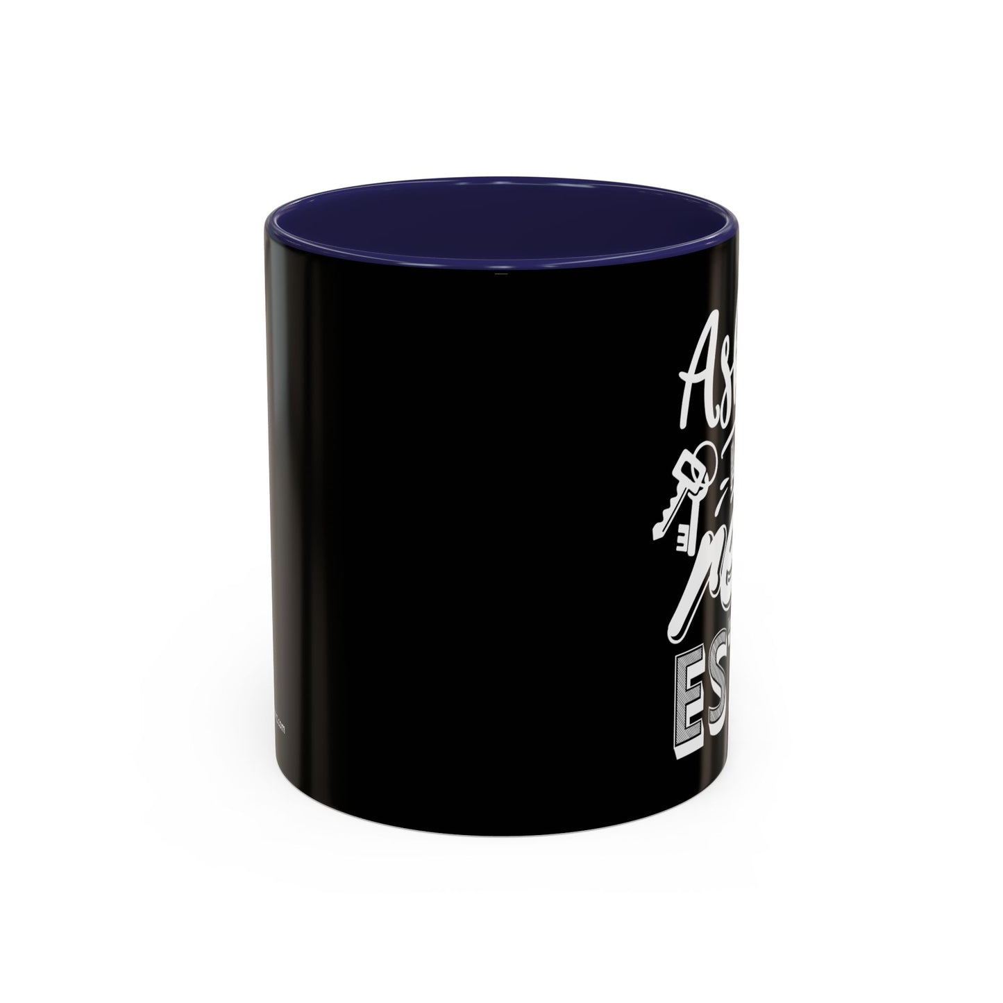 Ask Me About Real Estate Realtor Accent Coffee Mug (11, 15oz)