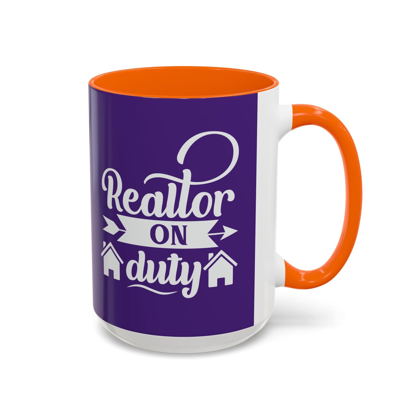 Realtor On Duty Accent Coffee Mug (11, 15oz)