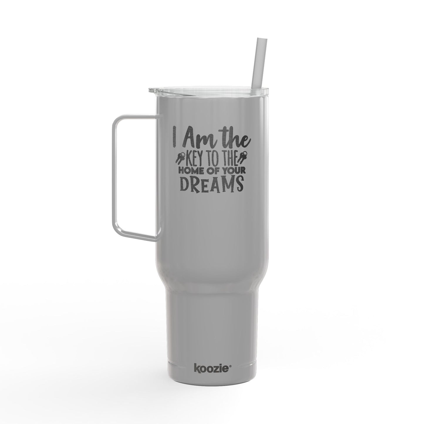 Key to the Home of Your Dreams Tumbler – 40 oz Stainless Steel Realtor Mug