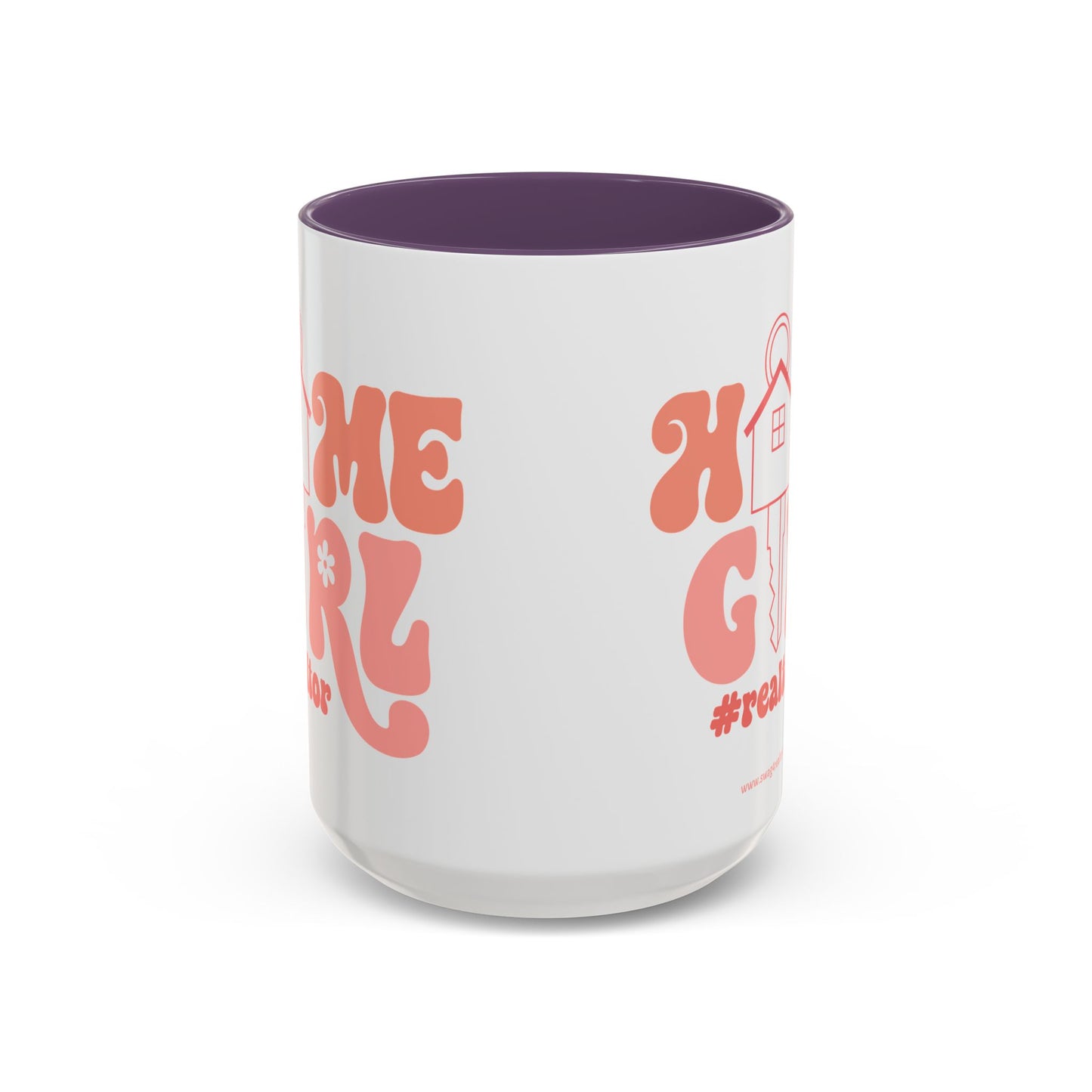 Home Girl Realtor Accent Coffee Mug (11, 15oz)