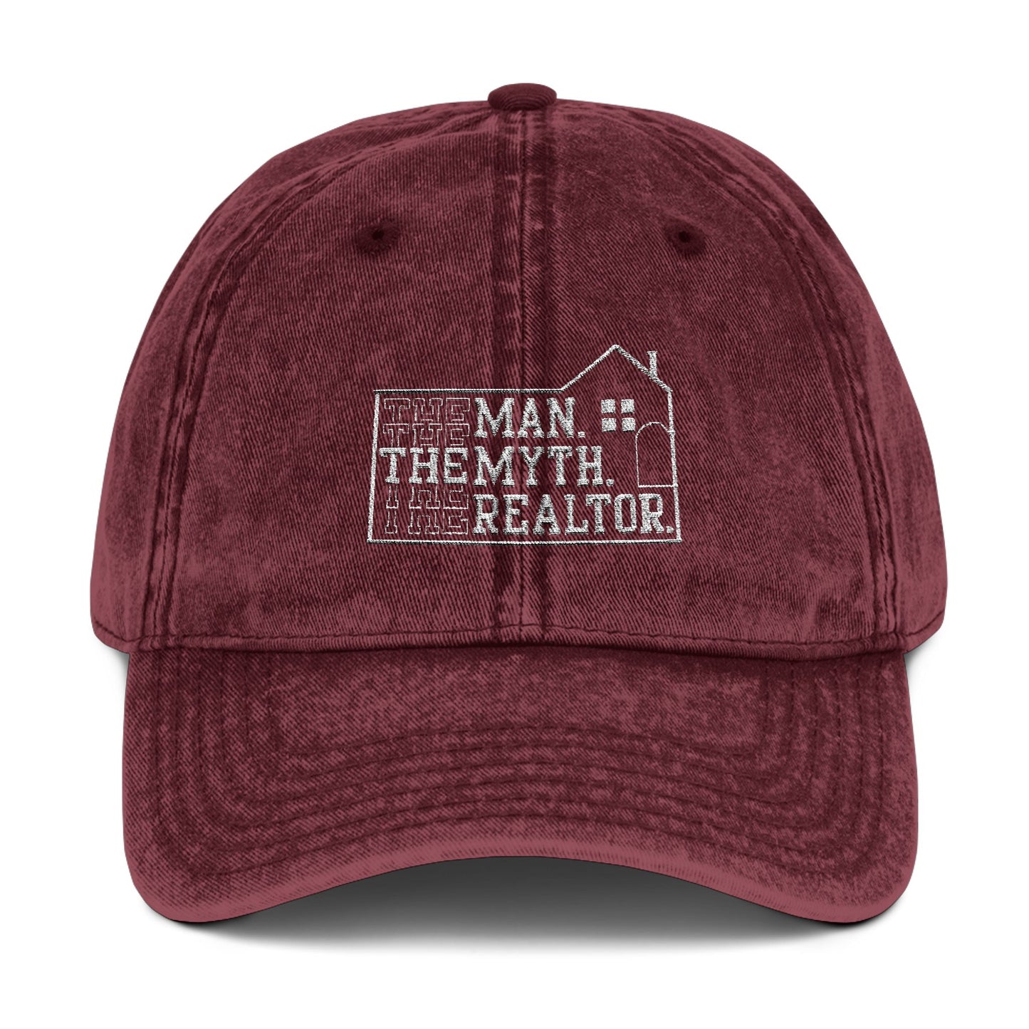 Realtor Hat – The Man, The Myth, The Realtor Dad Cap