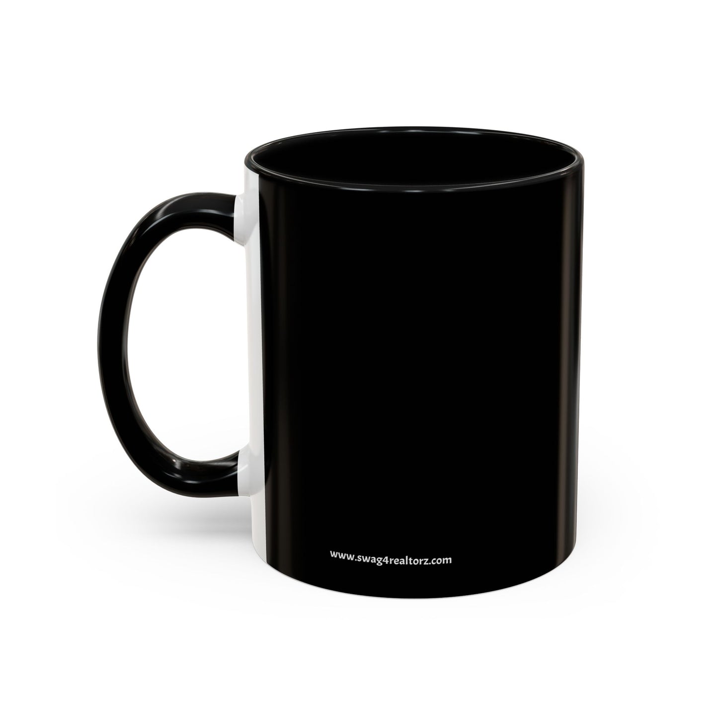 Ask Me About Real Estate Realtor Accent Coffee Mug (11, 15oz)