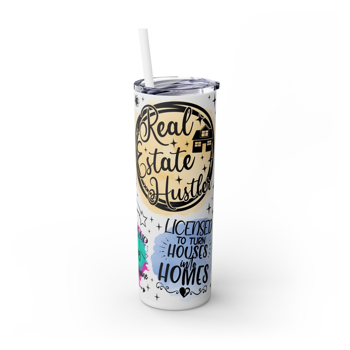 Real Estate Agent Tumbler Bundle – 6 Funny & Motivational Realtor Quotes for Sublimation