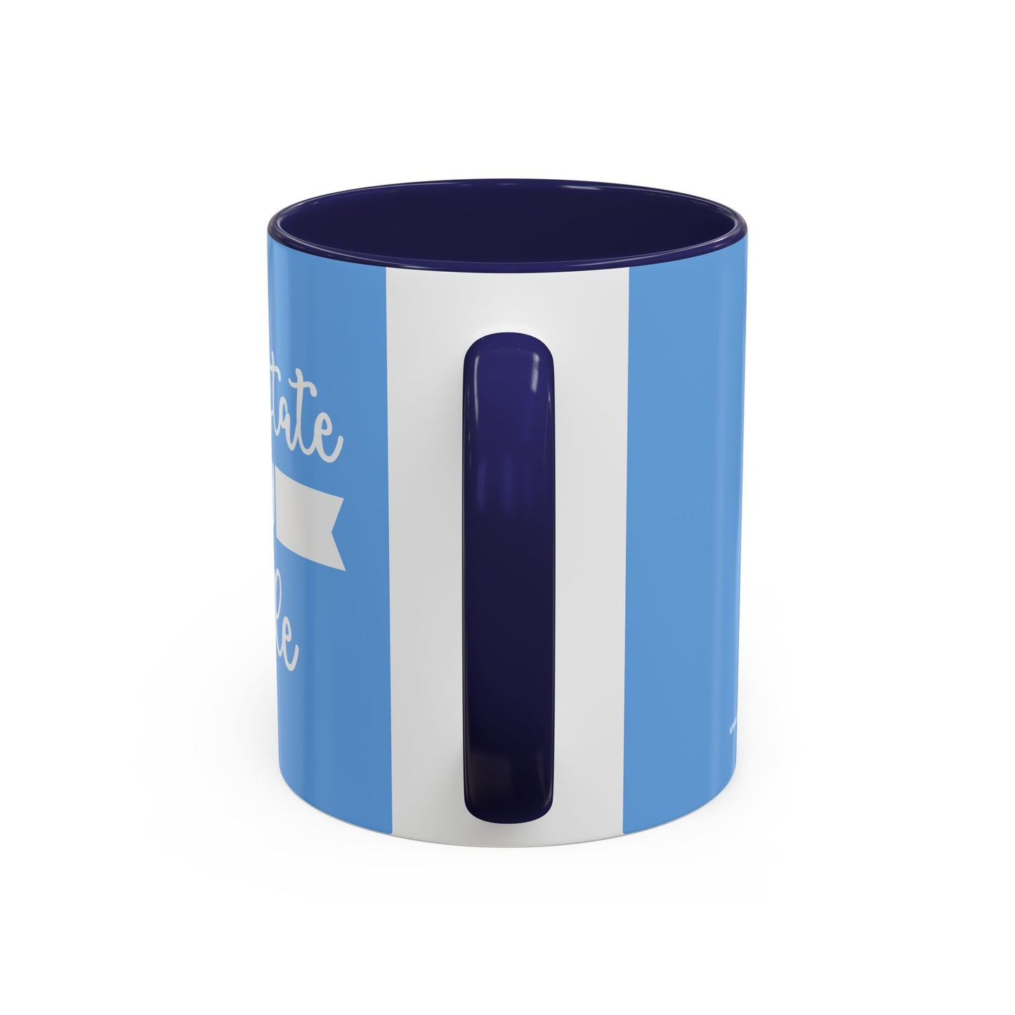 Real Estate Is My Hustle Realtor Accent Coffee Mug (11, 15oz)