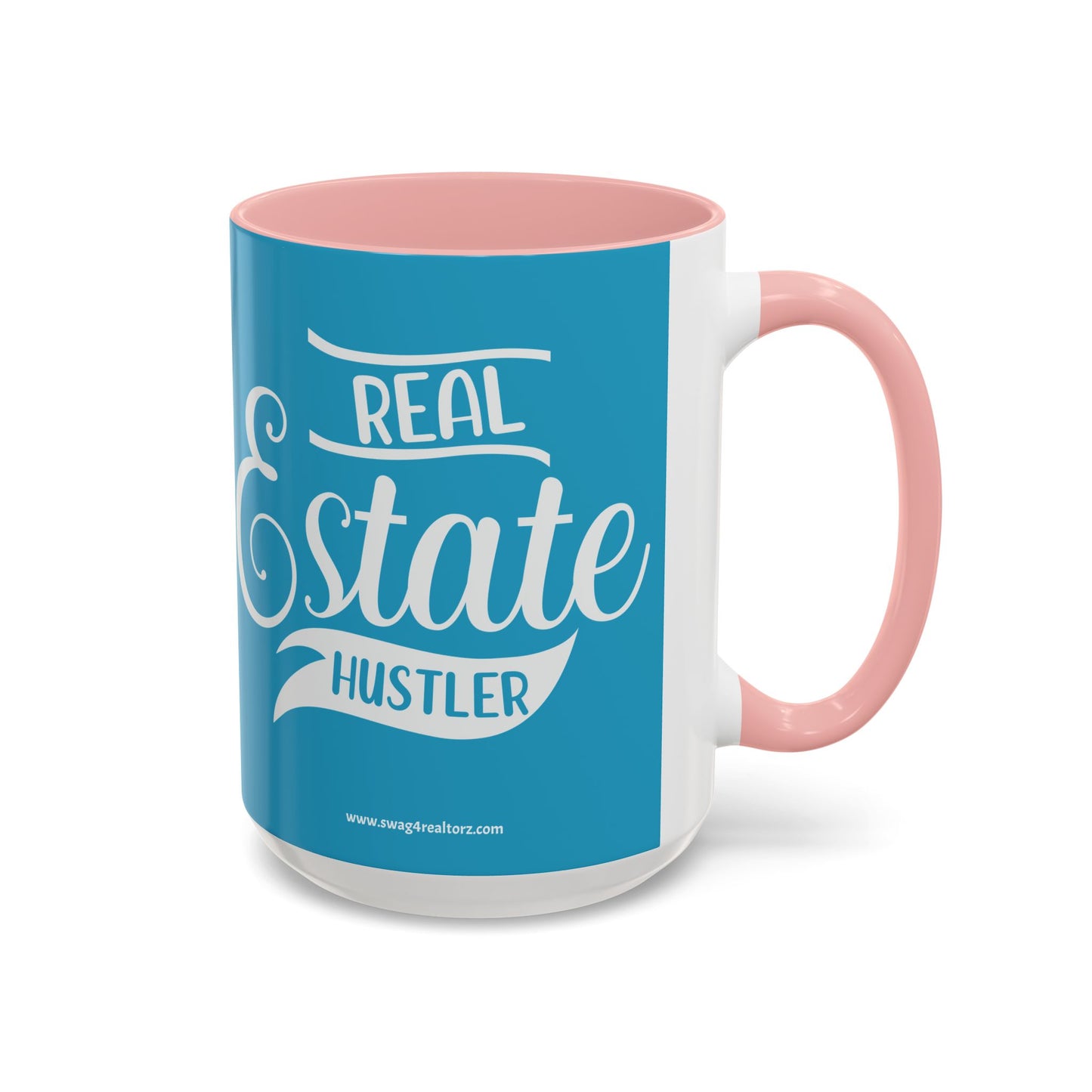 Real Estate Hustler Realtor Accent Coffee Mug (11, 15oz)