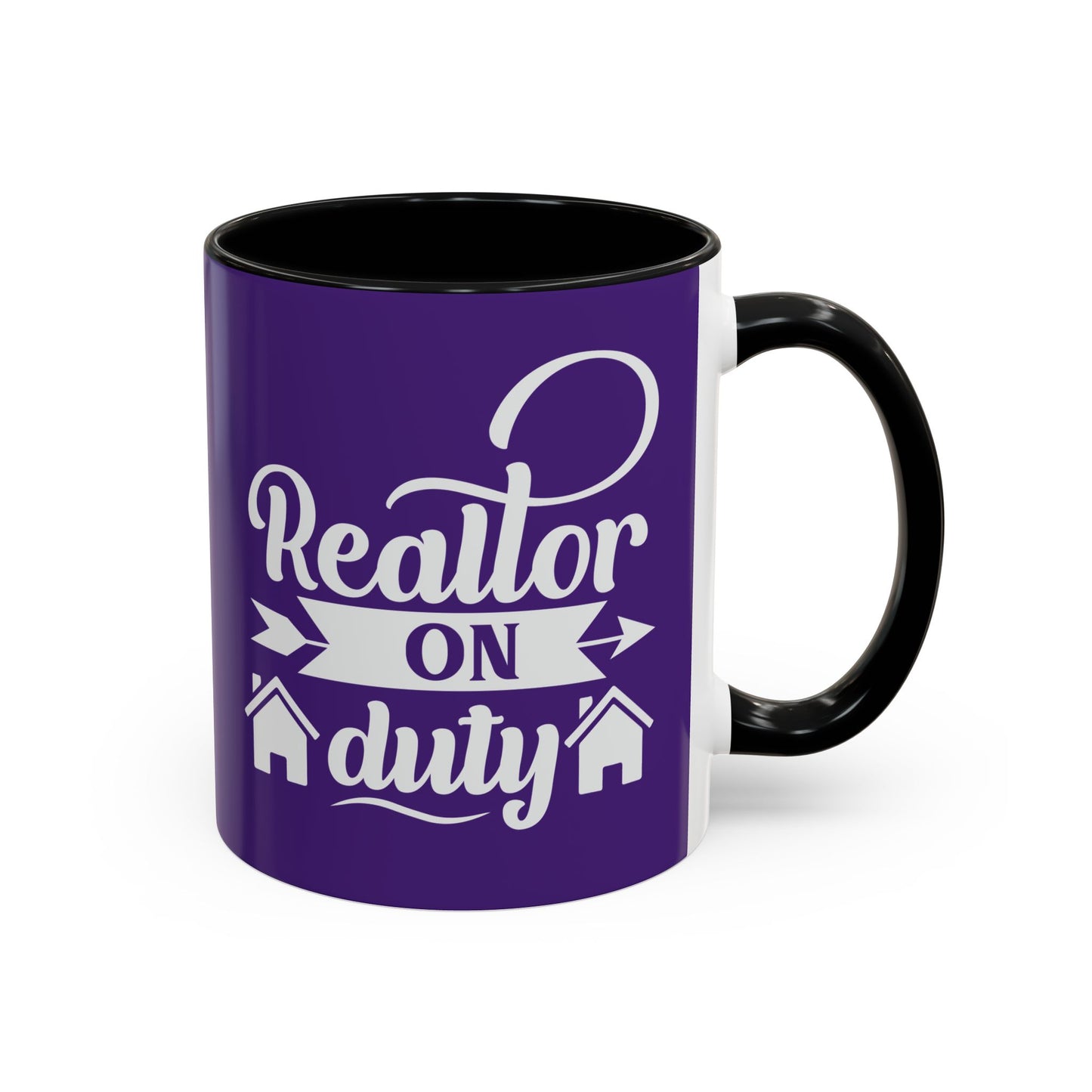 Realtor On Duty Accent Coffee Mug (11, 15oz)