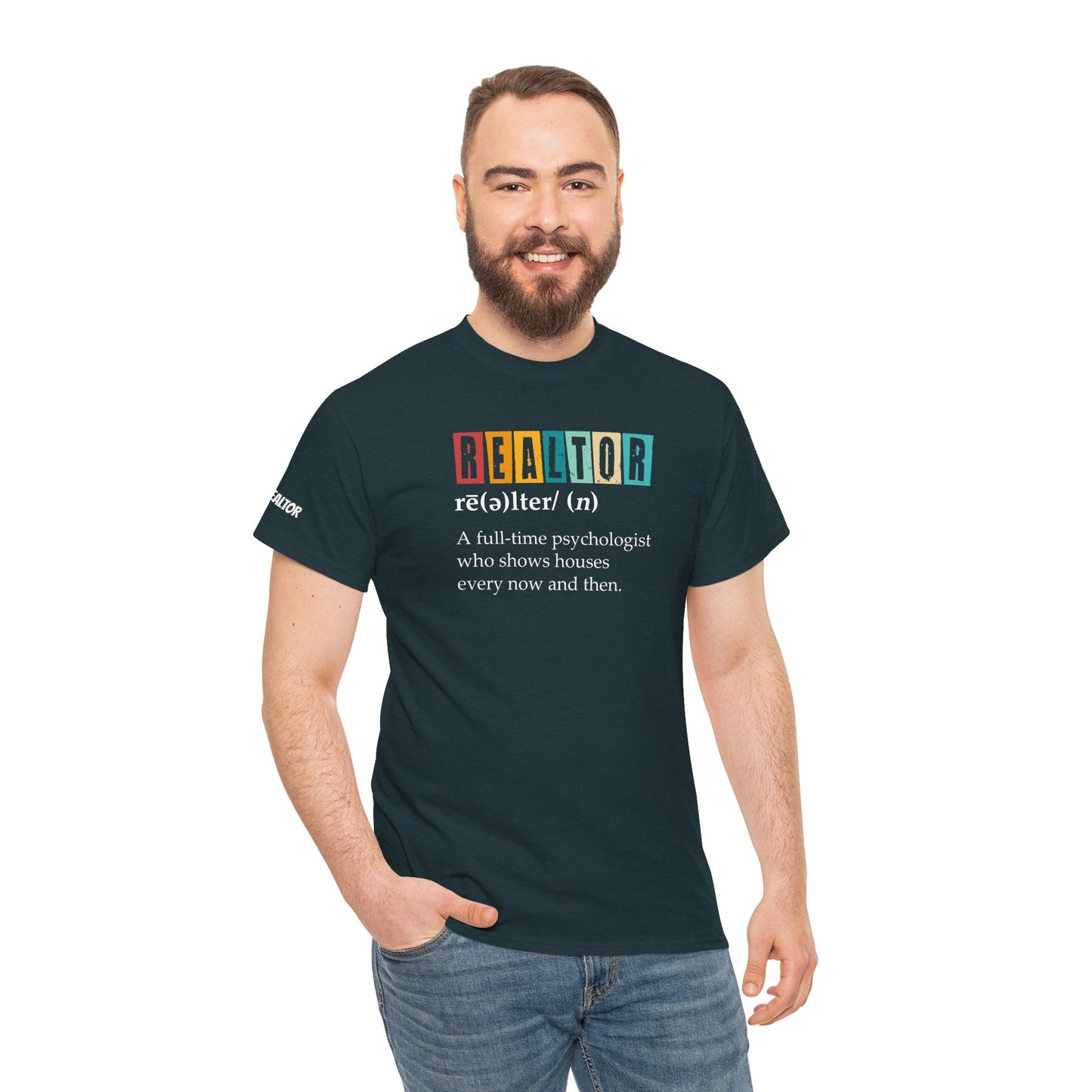 π§ REALTOR: A Full-Time Psychologist Who Shows Houses Tee β Real Estate Therapy You Can Wear π‘ποΈ