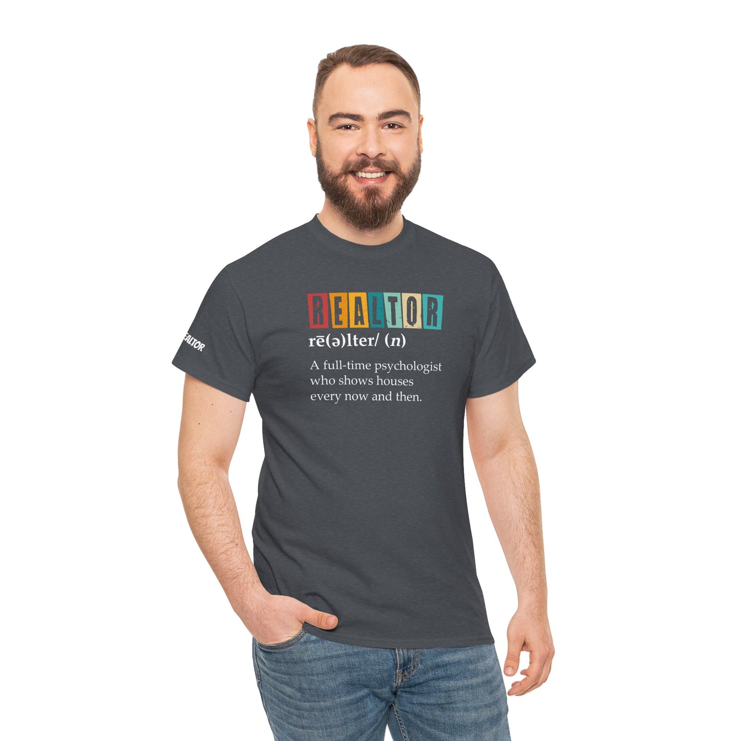 π§ REALTOR: A Full-Time Psychologist Who Shows Houses Tee β Real Estate Therapy You Can Wear π‘ποΈ
