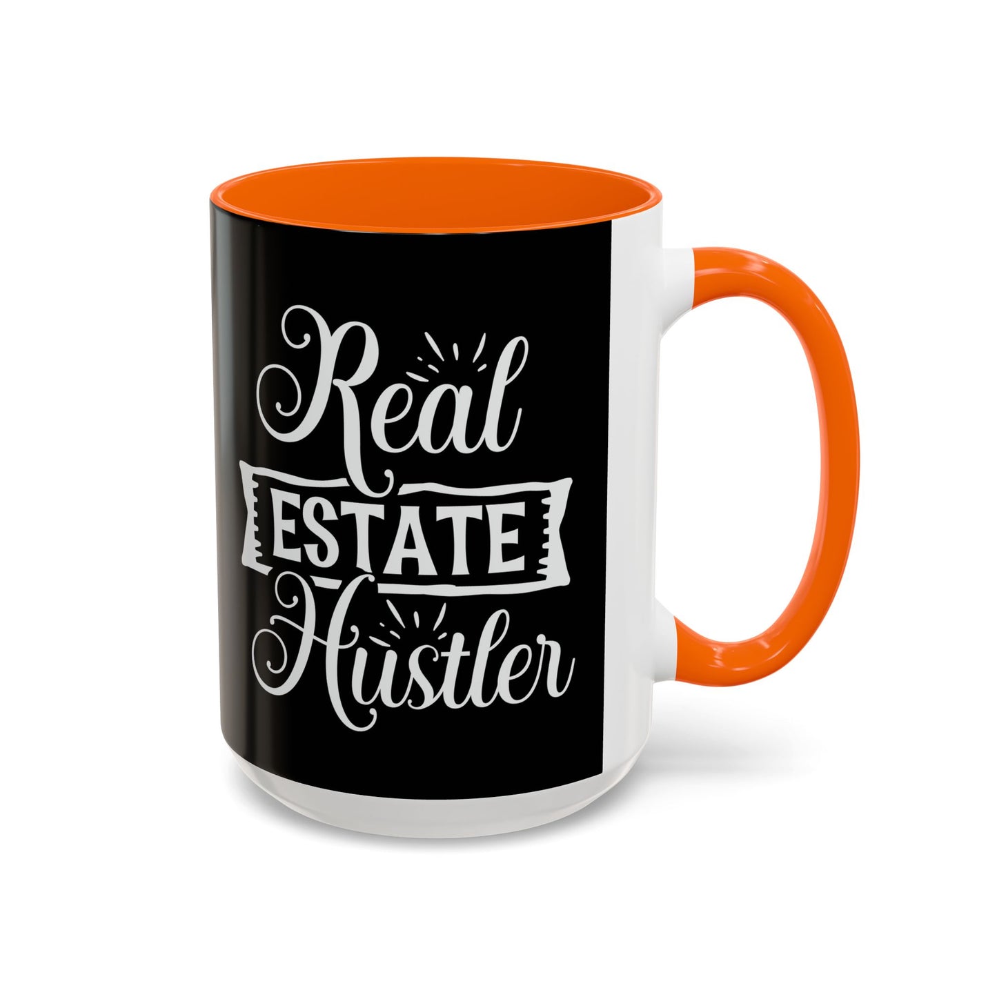 Real Estate Hustler realtor Accent Coffee Mug (11, 15oz)