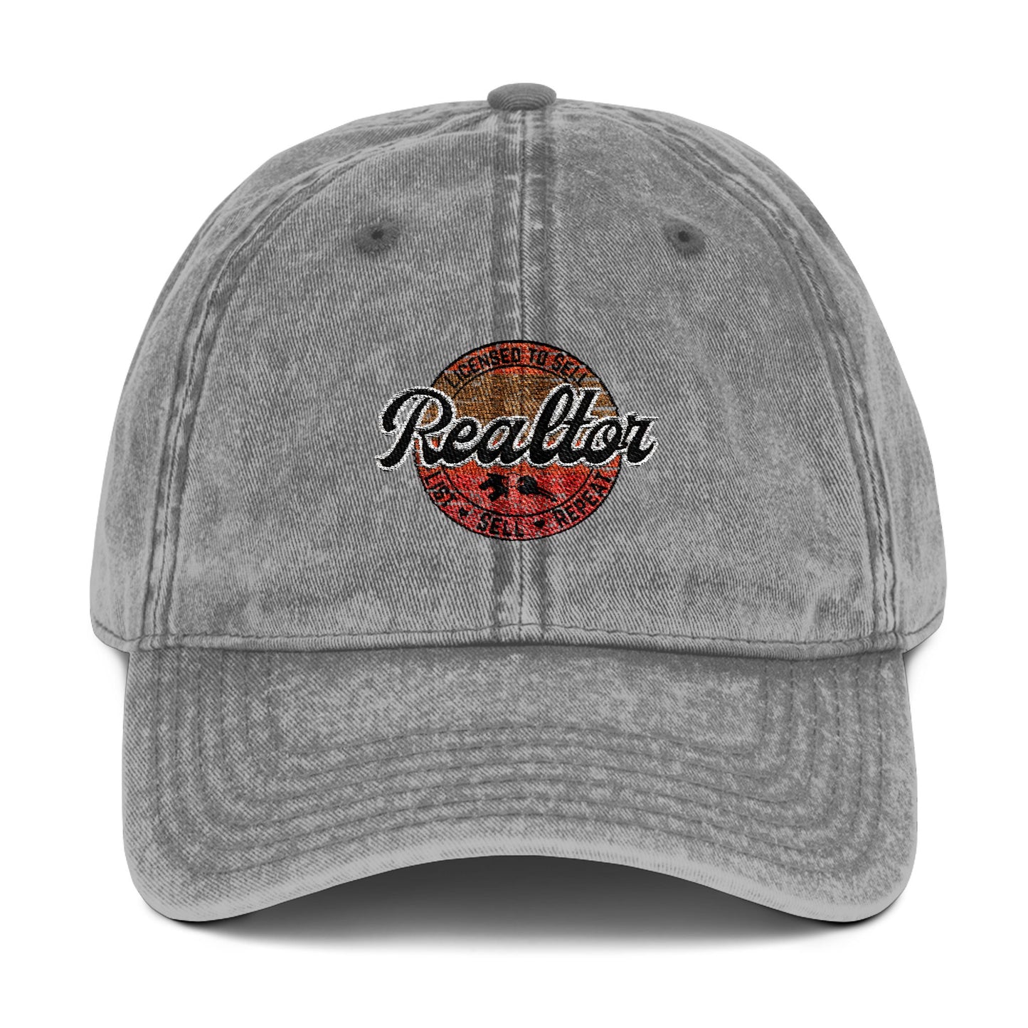 Licensed to Sell Realtor Hat – List, Sell, Repeat in Style