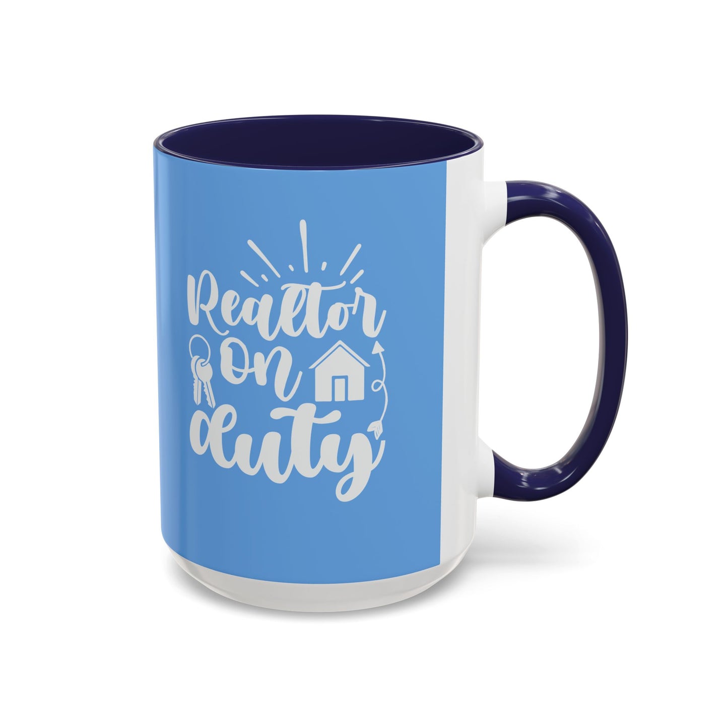 Realtor On Duty Accent Coffee Mug (11, 15oz)