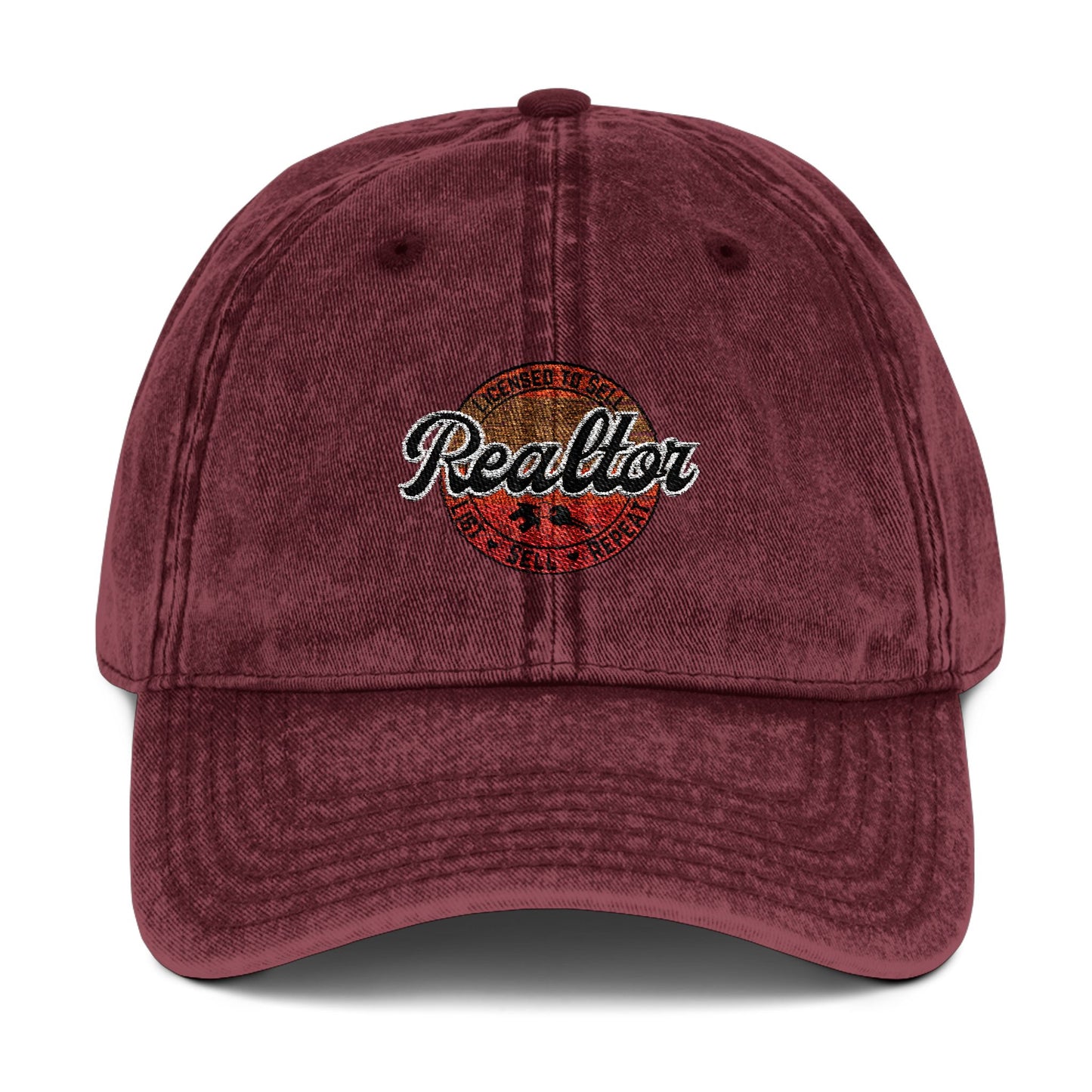 Licensed to Sell Realtor Hat – List, Sell, Repeat in Style