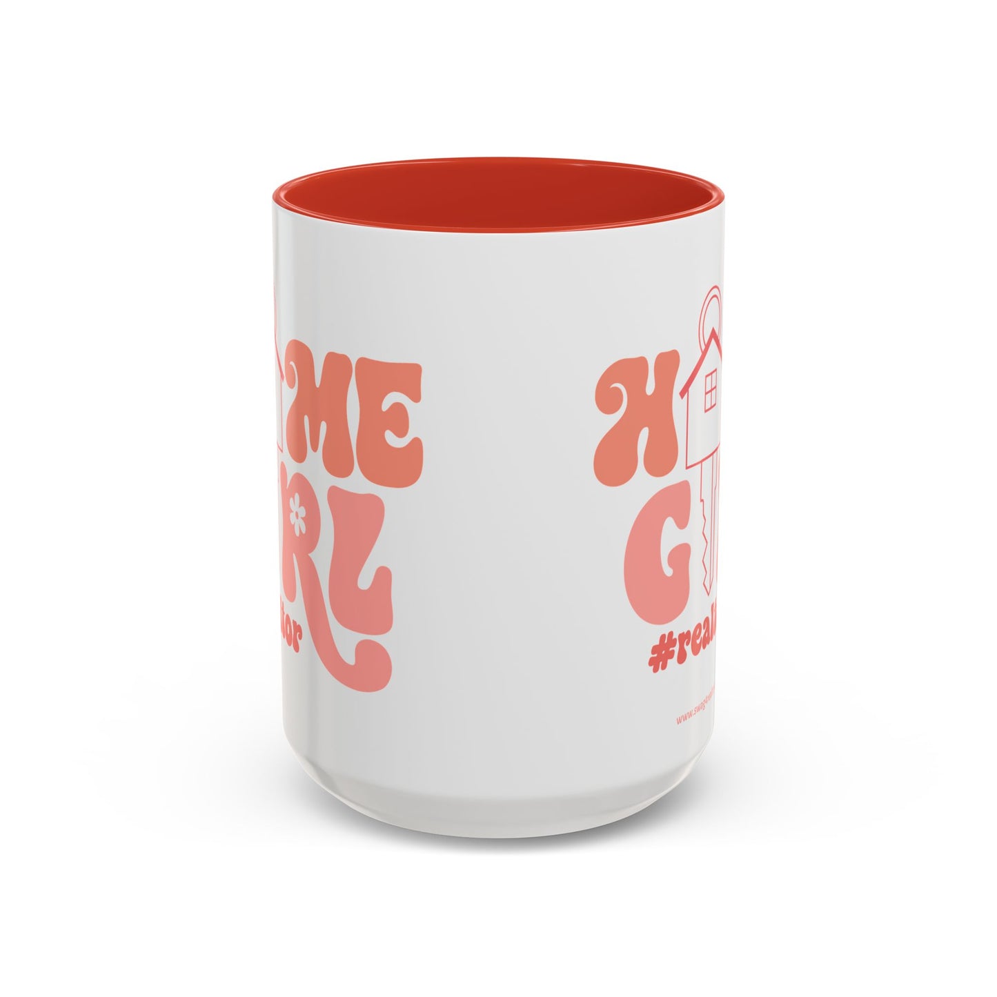Home Girl Realtor Accent Coffee Mug (11, 15oz)