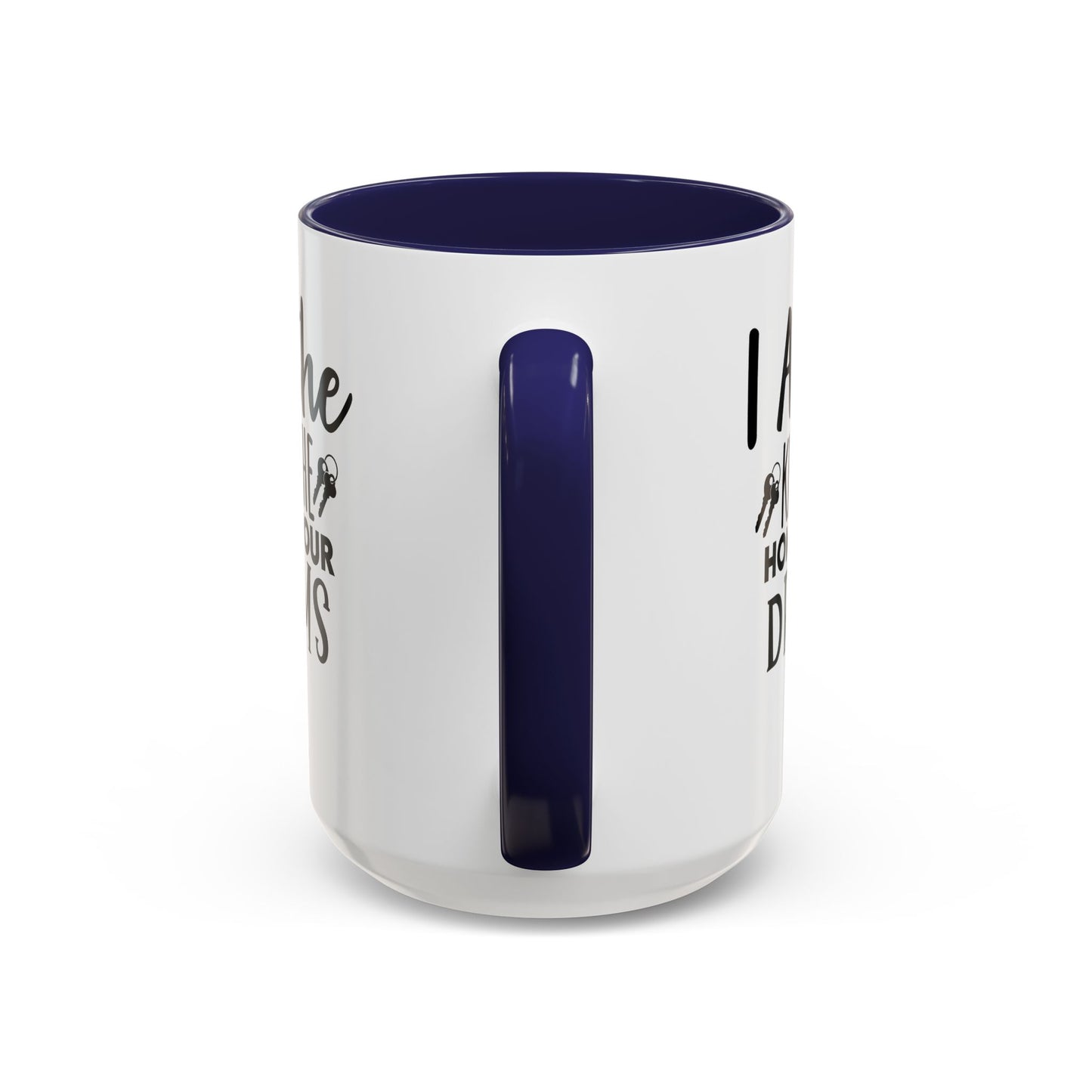 I Am The Key Realtor Accent Coffee Mug (11, 15oz)