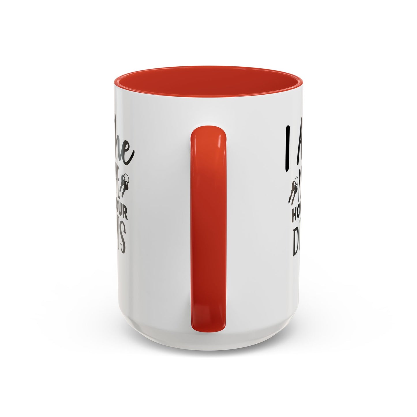 I Am The Key Realtor Accent Coffee Mug (11, 15oz)