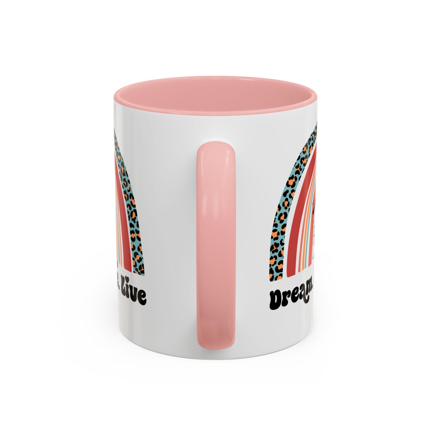 Dream Move Live Realtor Accent Coffee Mug (11, 15oz)