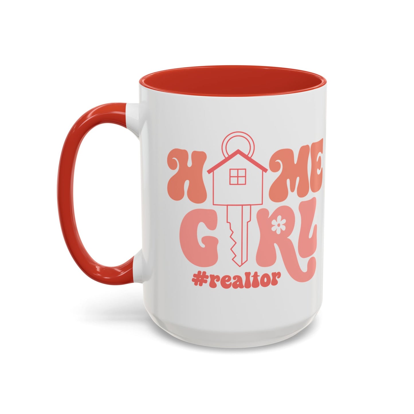 Home Girl Realtor Accent Coffee Mug (11, 15oz)