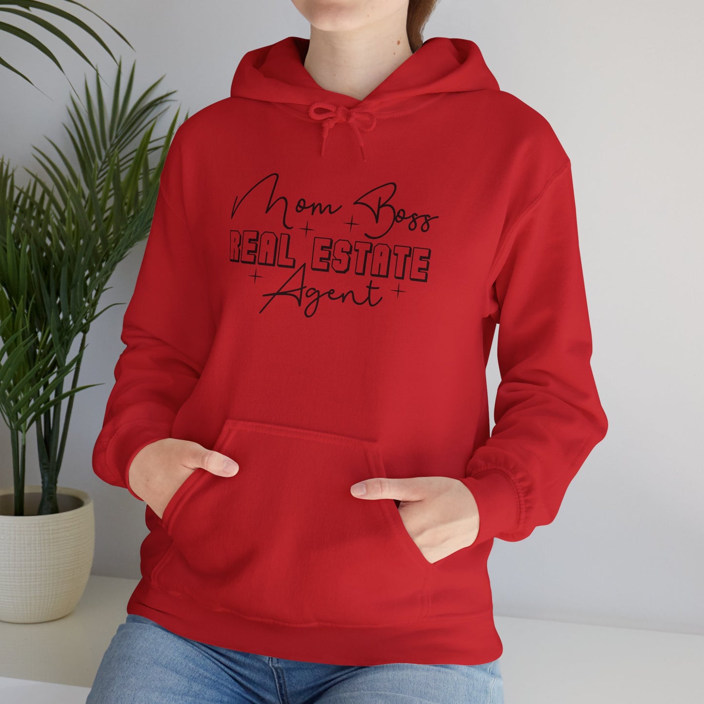 π‘ Mom Boss Real Estate Agent Hoodie β Because Selling Homes & Mom Life Never Stops! π‘