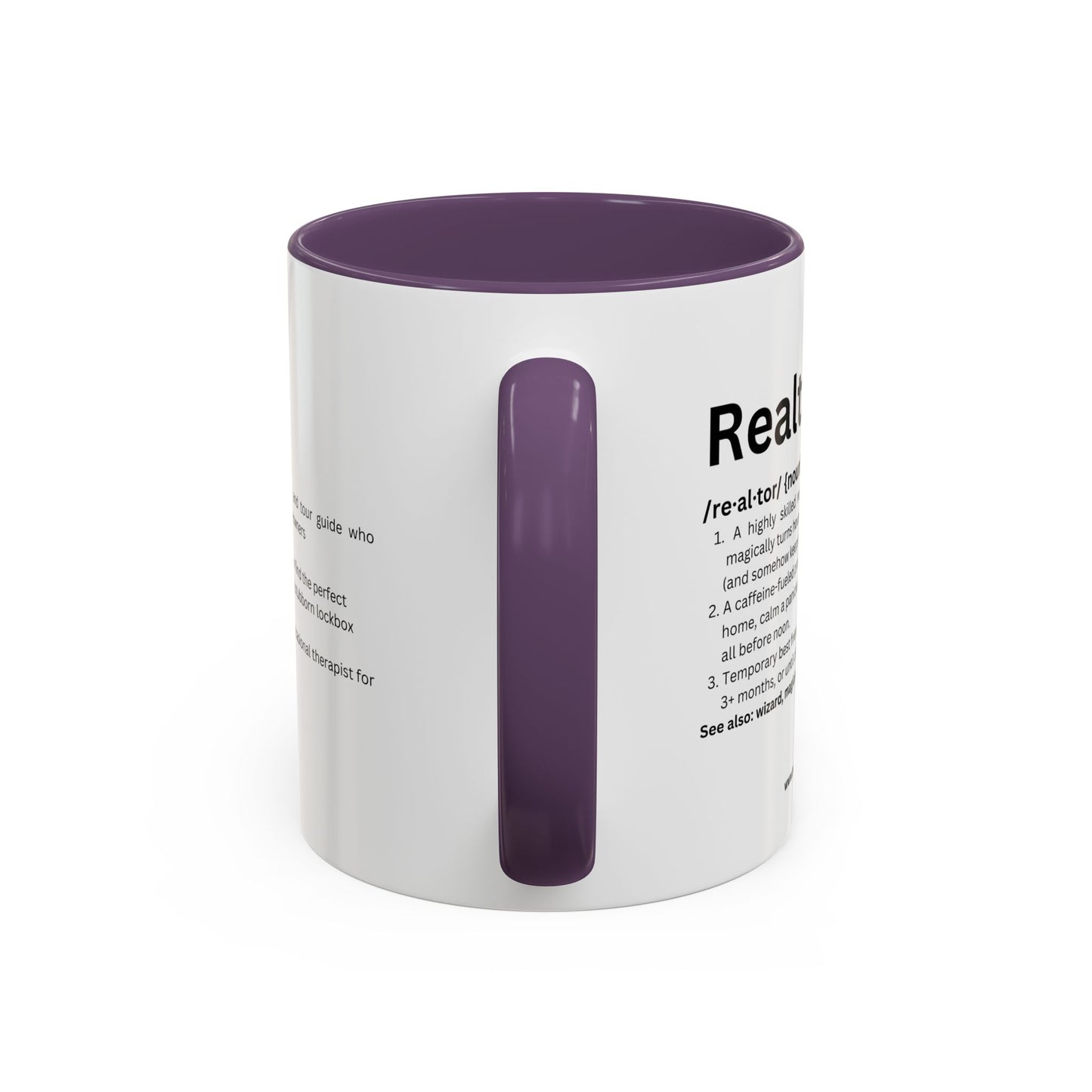 Funny Realtor Definition Coffee Mug (11, 15oz)