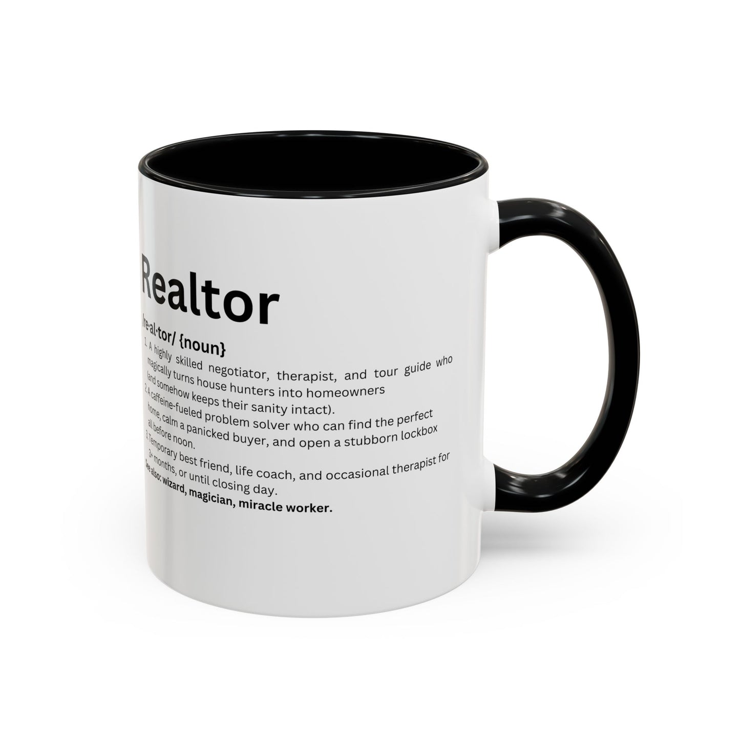 Funny Realtor Definition Coffee Mug (11, 15oz)