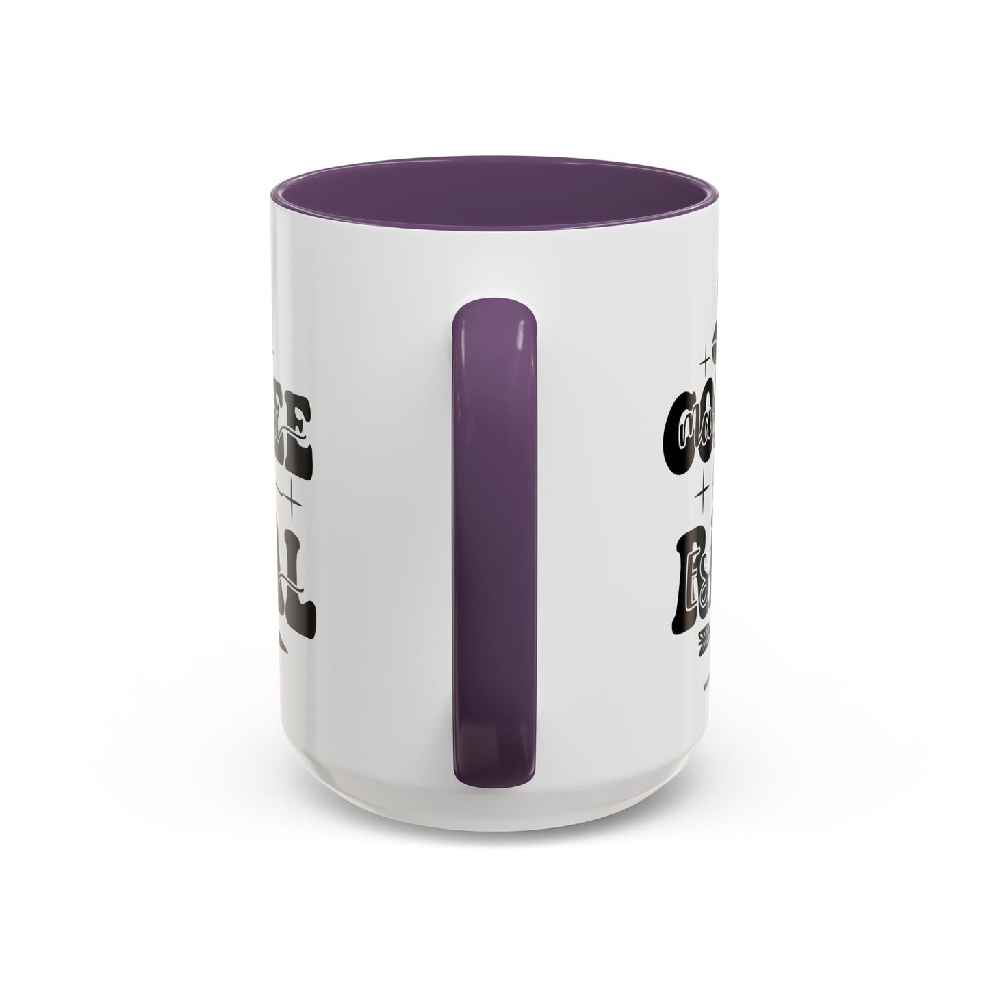 Coffee Mascara And Real Estate Realtor Accent Coffee Mug (11, 15oz)