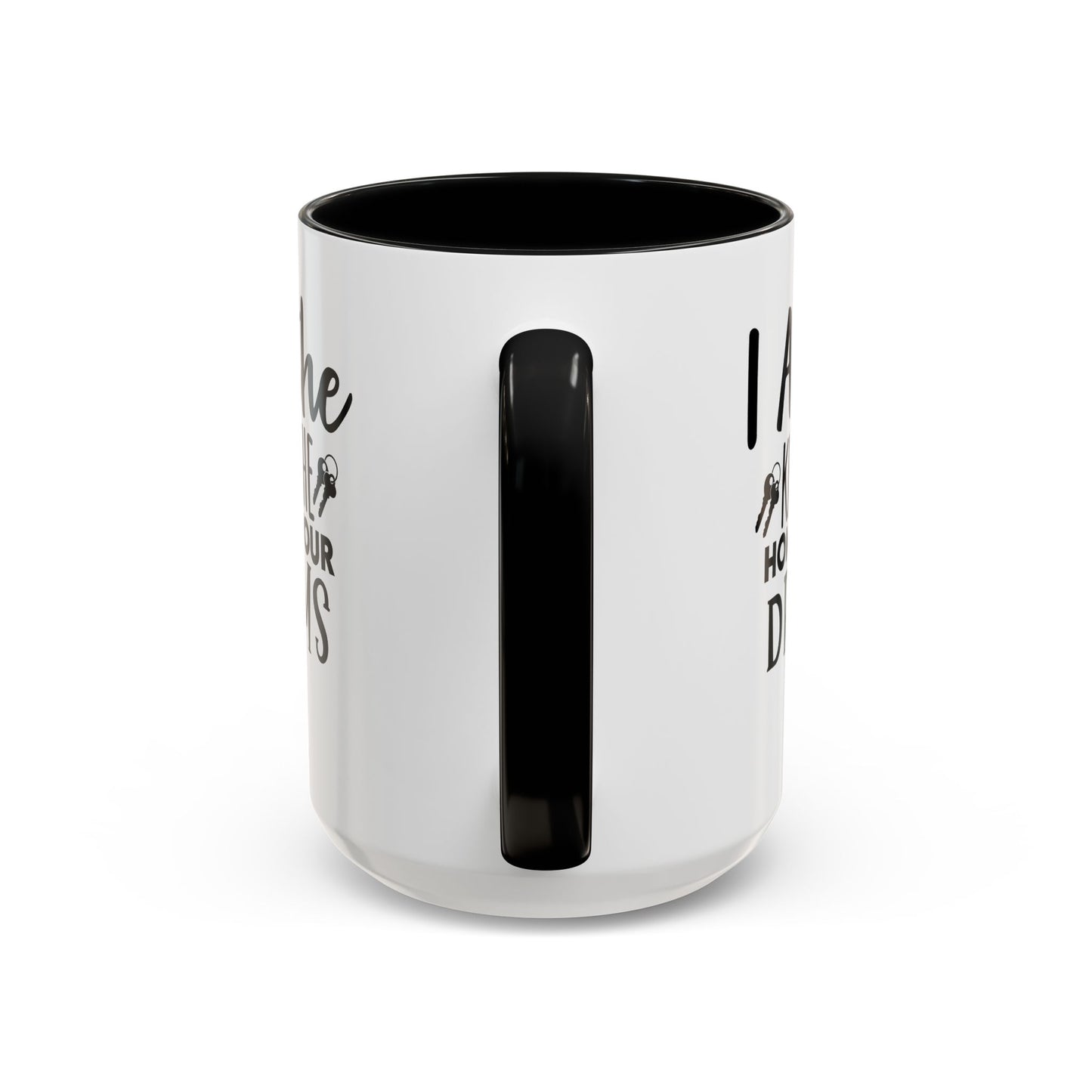 I Am The Key Realtor Accent Coffee Mug (11, 15oz)