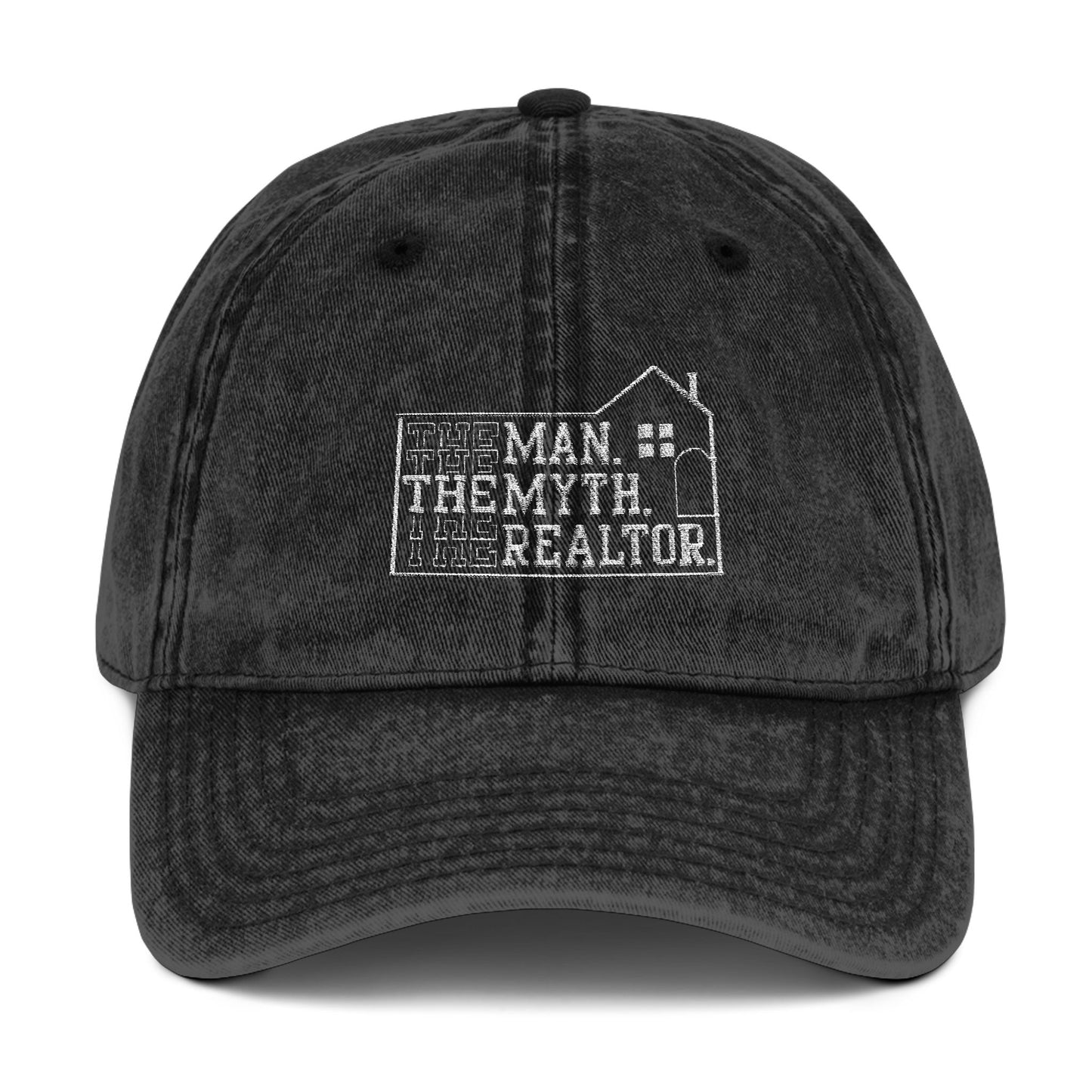 Realtor Hat – The Man, The Myth, The Realtor Dad Cap